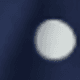 White Border With Navy Blue Polka Dots