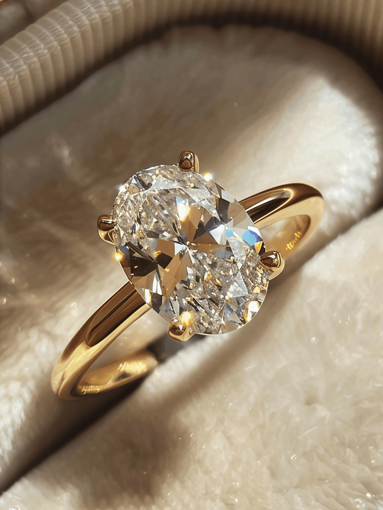 1pc 18K Gold Plated Stainless Steel Women's Ring With Cubic Zirconia, Women's Jewelry, Ins Style, Stainless Steel Ring, Exquisite Gift, Elegant Ring, Daily Wear