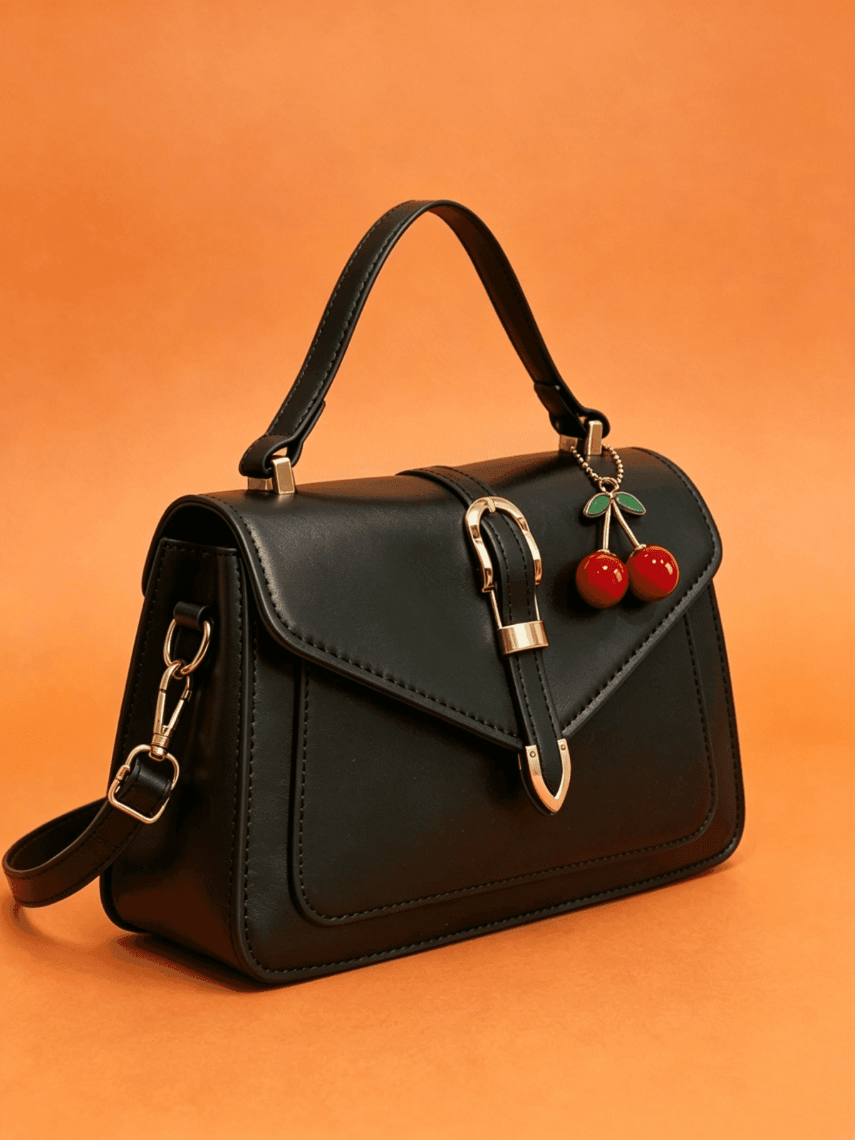 Arrow Decor Women's Handbag Solid Color Shoulder Crossbody Bag With Wallet Pocket