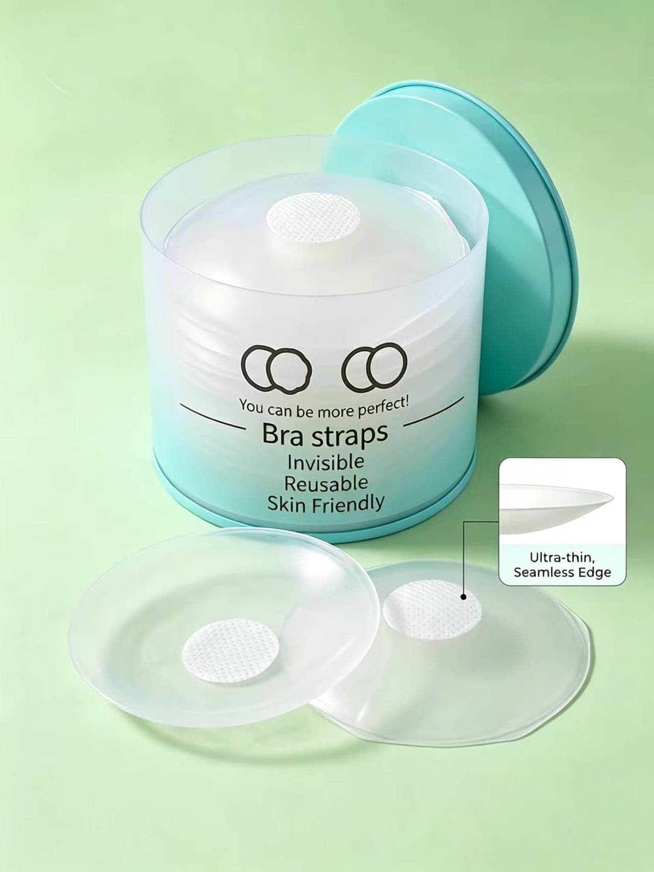 2/8/16pcs Invisible Clear Nipple Covers For Women Ultra Thin Reusable Silicone Pasties For Backless Dress Sports Bra Pads With Storage Box