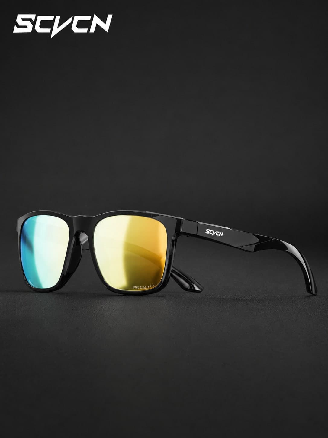 SCVCN Polarized Cycling Glasses, Outdoor Fishing Glasses, Women's Road Bike Glasses, Bicycle Glasses, Men's Mountain Bike Glasses