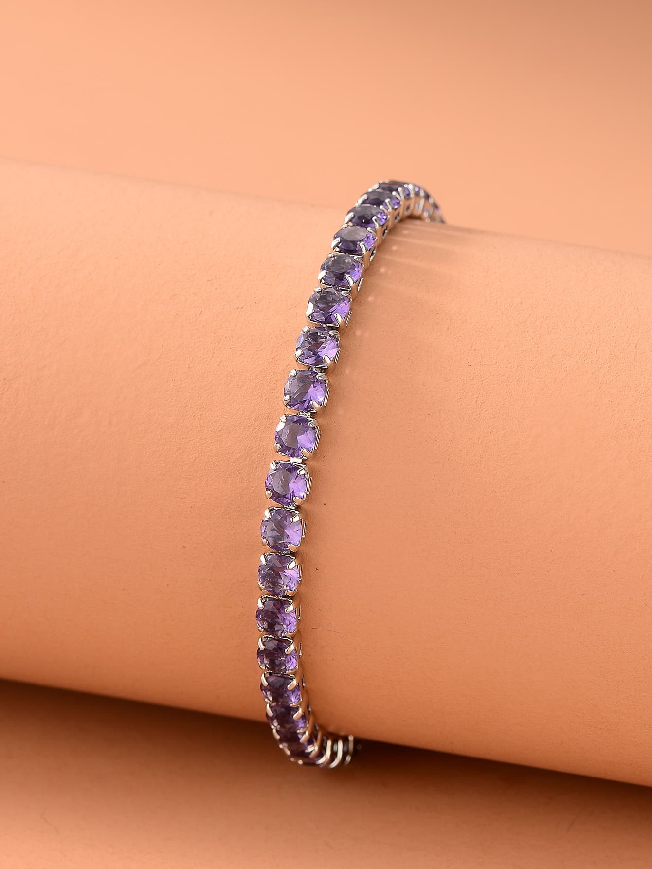 1pc Fashionable Vintage Stone Sliding Bead Bracelet