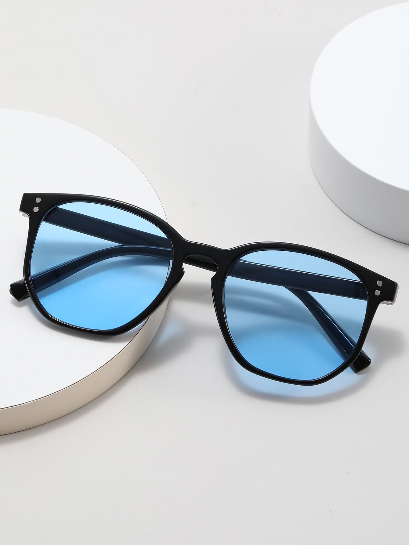 1pc Men's Fashionable Versatile Fashion Glasses, Suitable For Outdoor & Campus Back To School Fashionable Preppy School Look