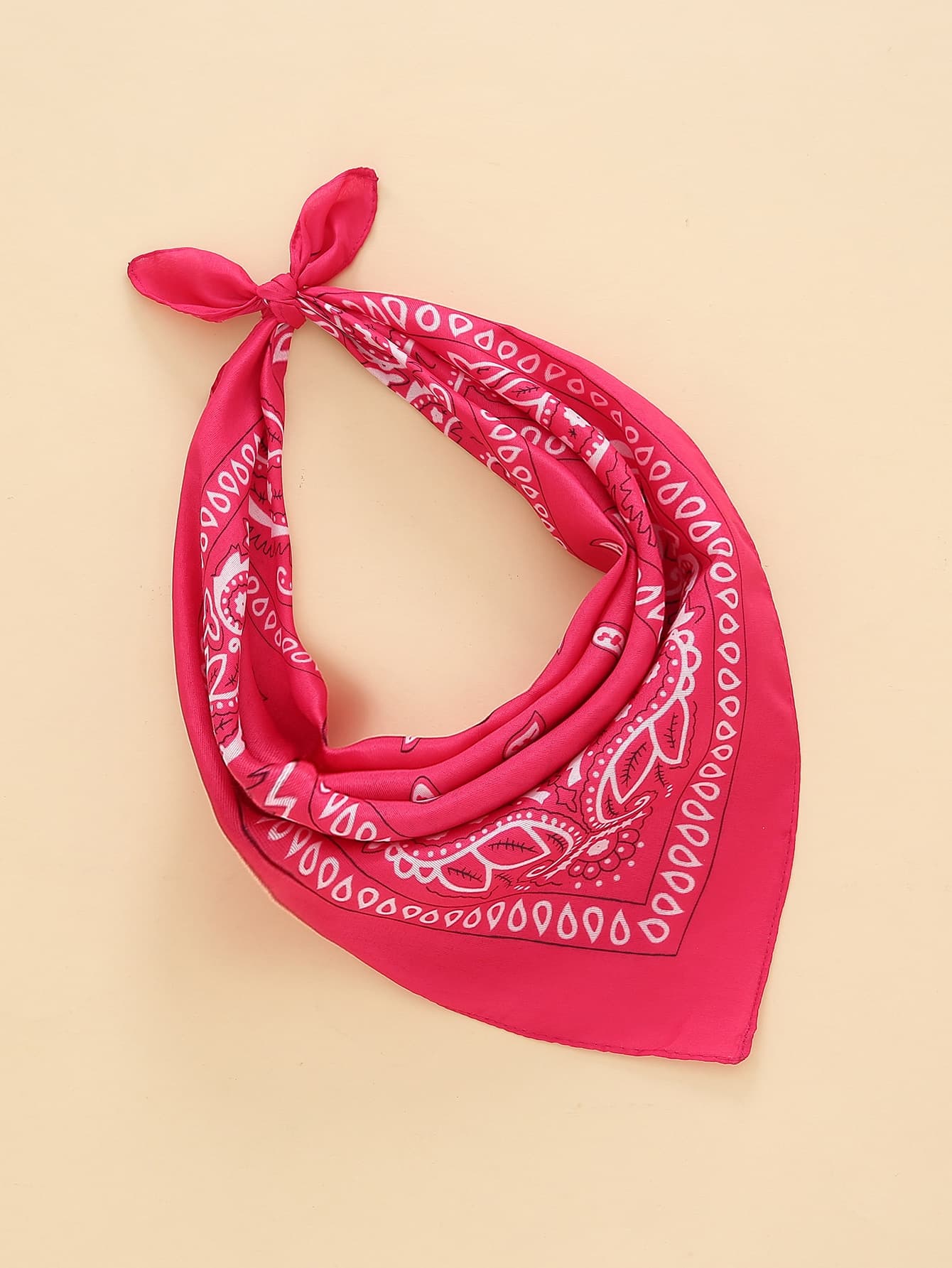 1pc Women Paisley Print Casual Style Bandana Bandana, Hair Band, Head Band Ideal For Dressing Up Your Look, Scarf, Beach, Holiday, Travel Essential