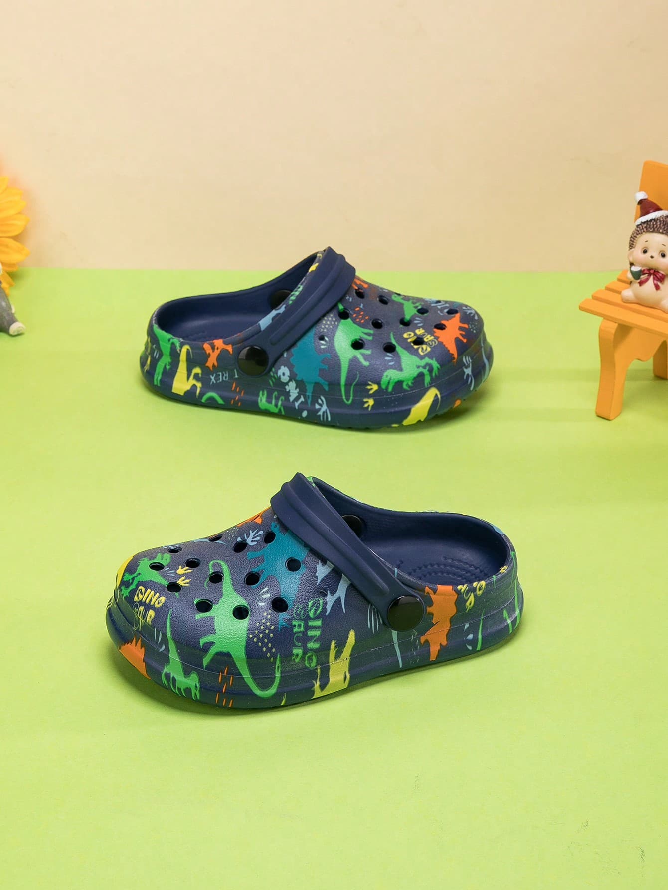 Baby Summer Comfortable & Fashionable Casual EVA Beach Cartoon Hollow Shoes
