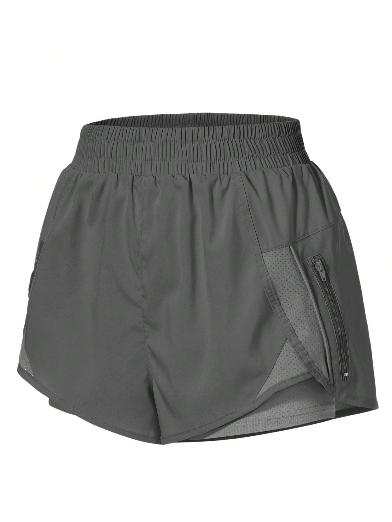 SHEIN Sports Sports Shorts Solid Color Simple Fashion Casual Daily WearWomen Sweat Short, Gym Short, Biker Short