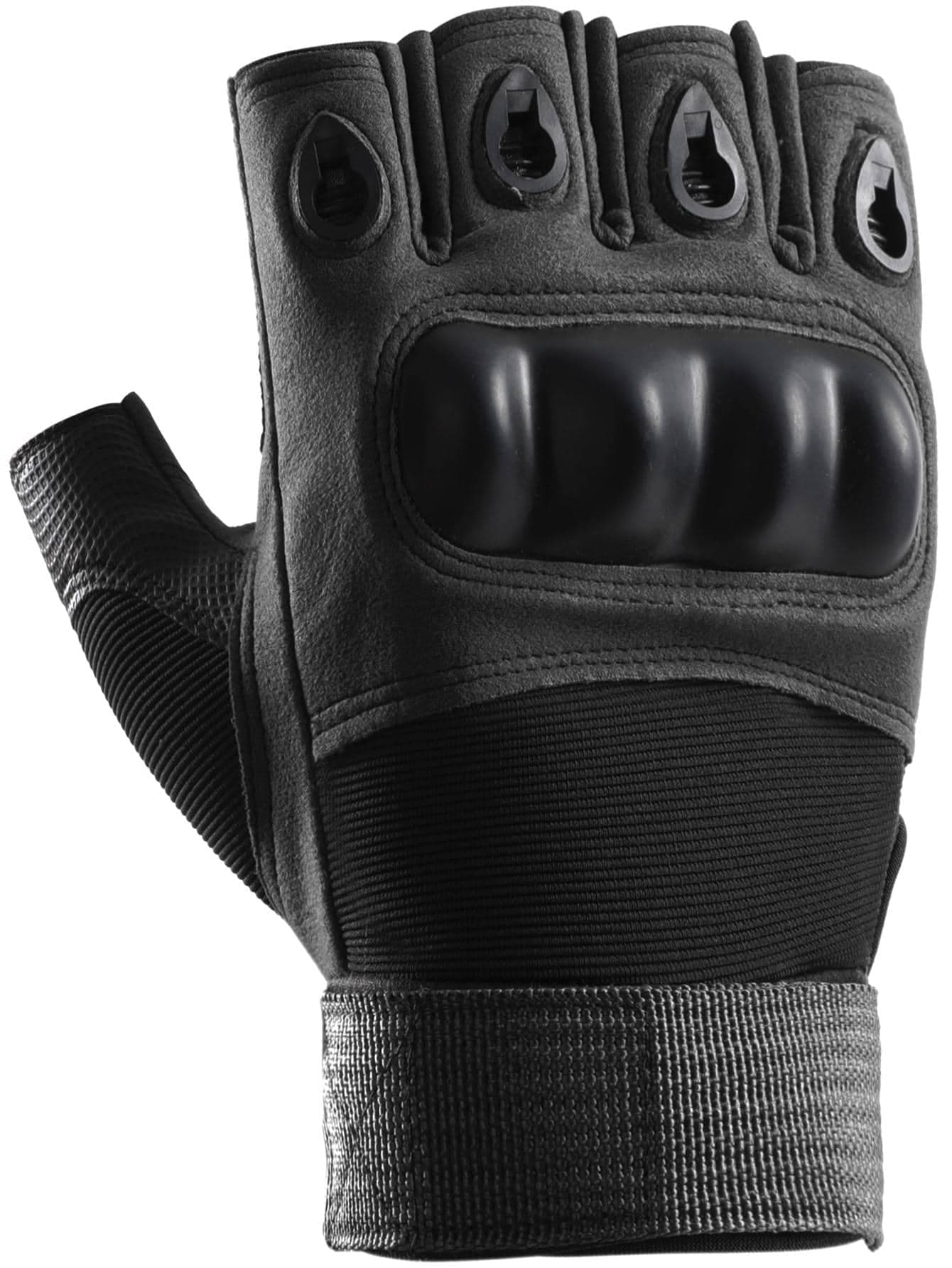 1pair Outdoor Sports Cycling Half-Finger Gloves,Suitable For Cycling,Riding Motorcycle And Skiing,Black Gloves