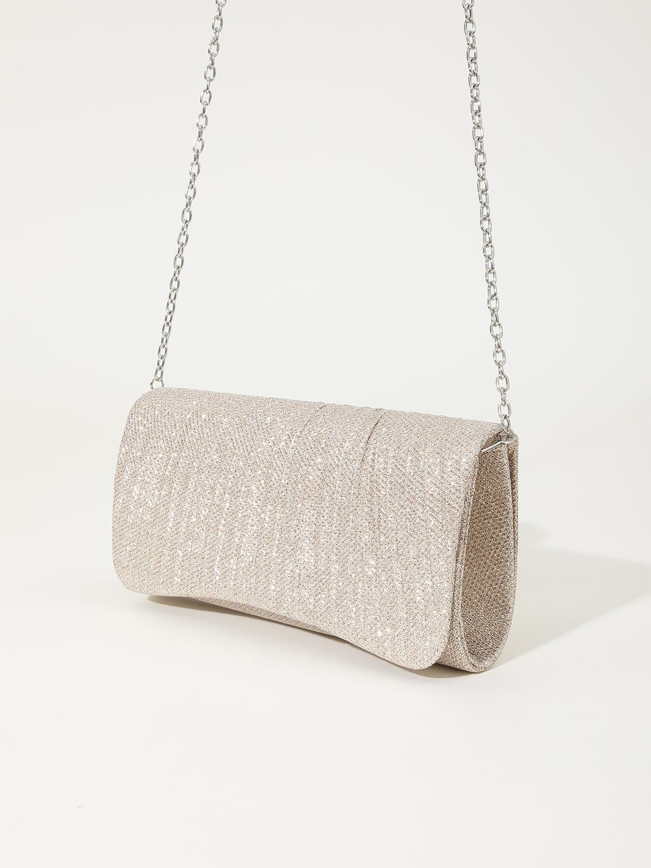 Glitter Bling,Shiny Glamorous,Elegant,Exquisite Mini Glitter Ruched Clutch Bag For Parties, Dances, Weddings Dinner Bag,Evening Bag For Party Girl,Woman,For Female Perfect For Party,Wedding,Prom,Dinner/Banquet,For Best Gift For Women