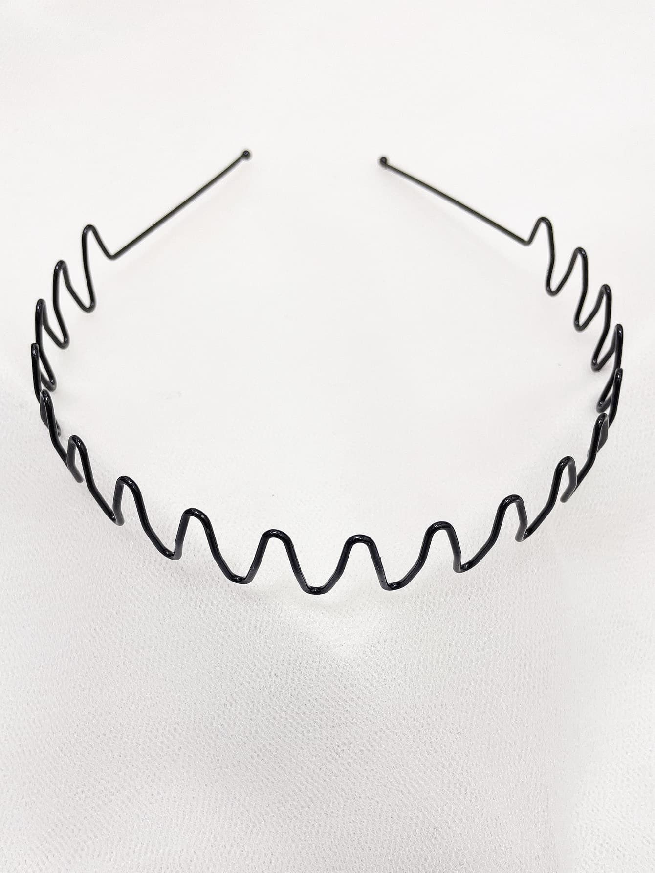 1pc Basic Black Headband, Simple & Suitable For Daily Use, Outdoor, Bathroom Men Hair Styling Tool, Headbands Men, Men Accessories, Wave Headband, Accessories For Man, Baseball Accessories