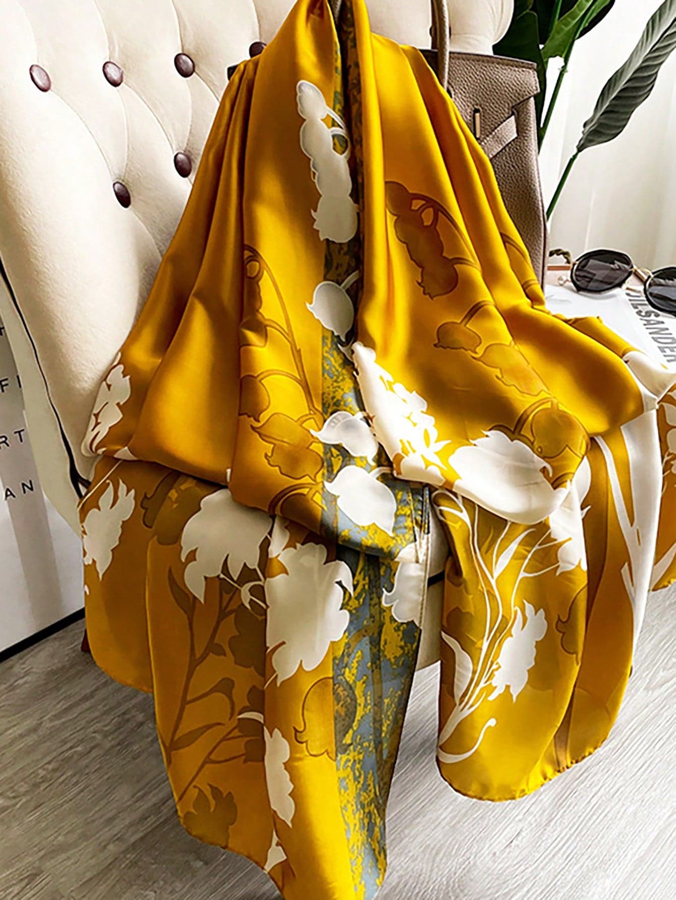 1pc Women Fashion Long Smooth Scarf