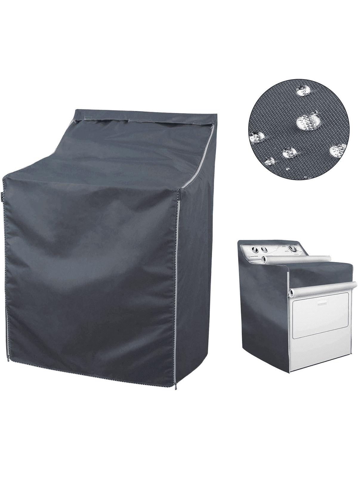 Washer/Dryer Cover For Top-Loading Machine – Waterproof, Dustproof, Sun-Proof, W29"D28"H43" Suitable For Most Washers/Dryers On Market,Bag,Organizer,Storage,Wedding,Y2k,Party,Mother's Day Gift,Bedroom Decor,Garden,Kitchen Decor,Summer,Beach,Travel Essentials,Room Decor,Squishy,Graduation
