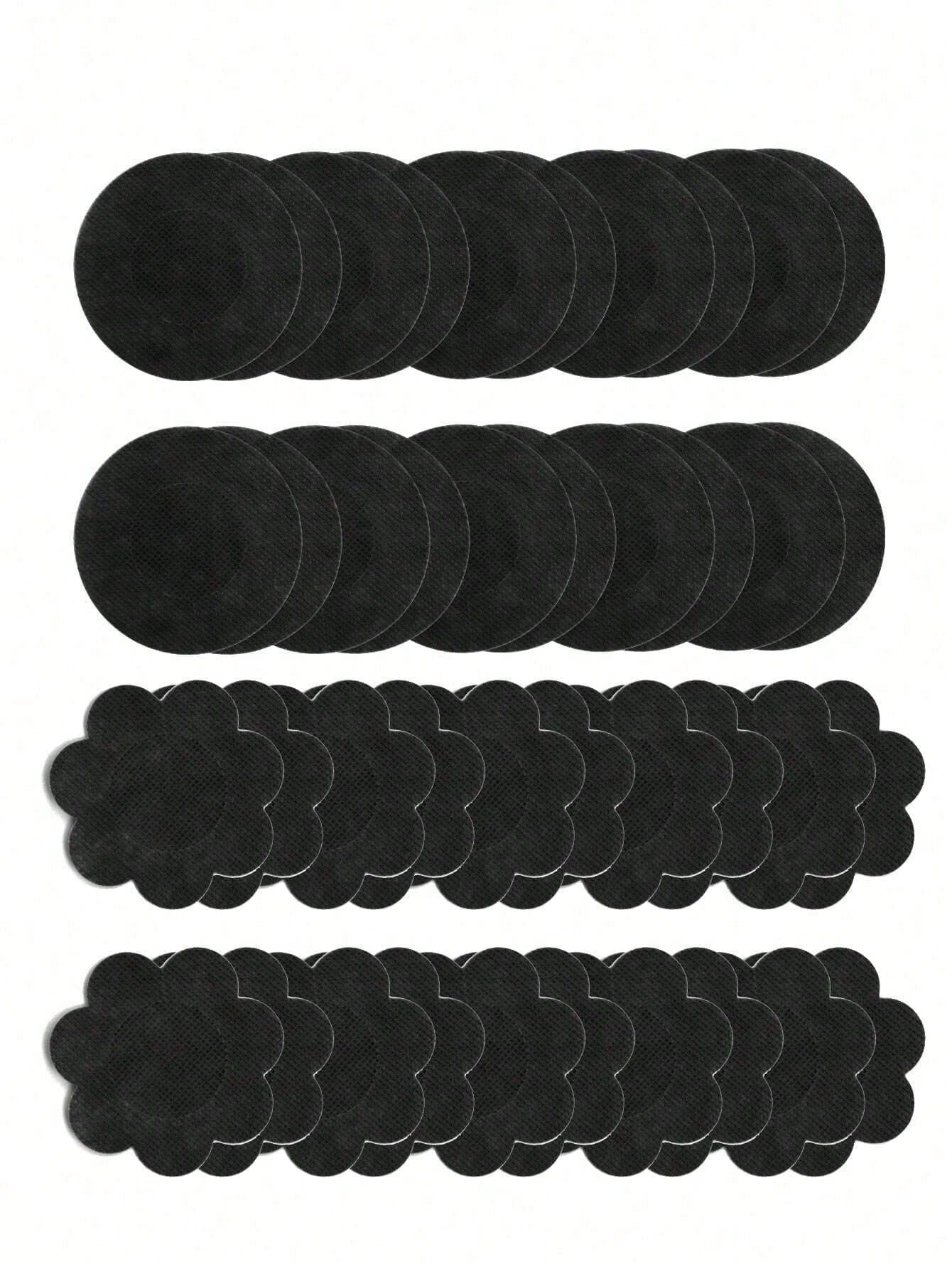 20pcs Disposable Non-Woven Breast Petals, Invisible Nipple Covers, Breathable Breast Lift Tape