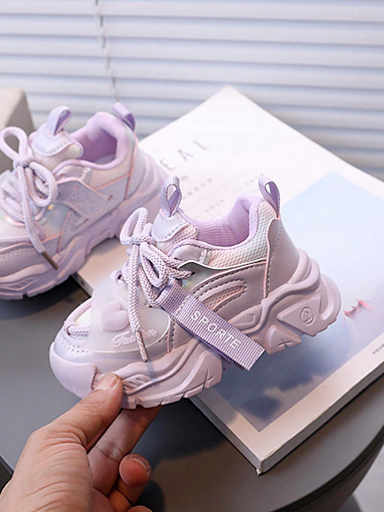 1pair Simple And Fashionable New Style PU+Mesh Hook And Loop Sneakers, Unisex Toddler Shoes 2-8 Years For Spring, Summer, Autumn. Suitable For: Daily Wear.