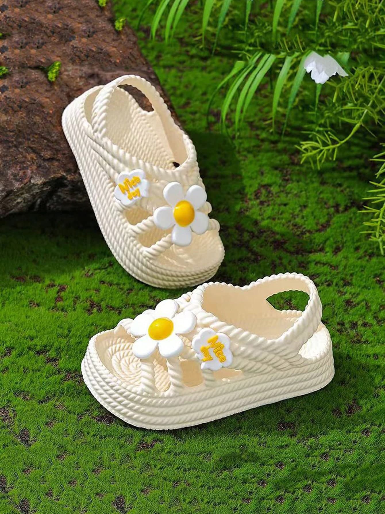 New Summer Thick-Soled Children's Girls Baby Outdoor Sandals, Stylish Slip-Resistant Sandals