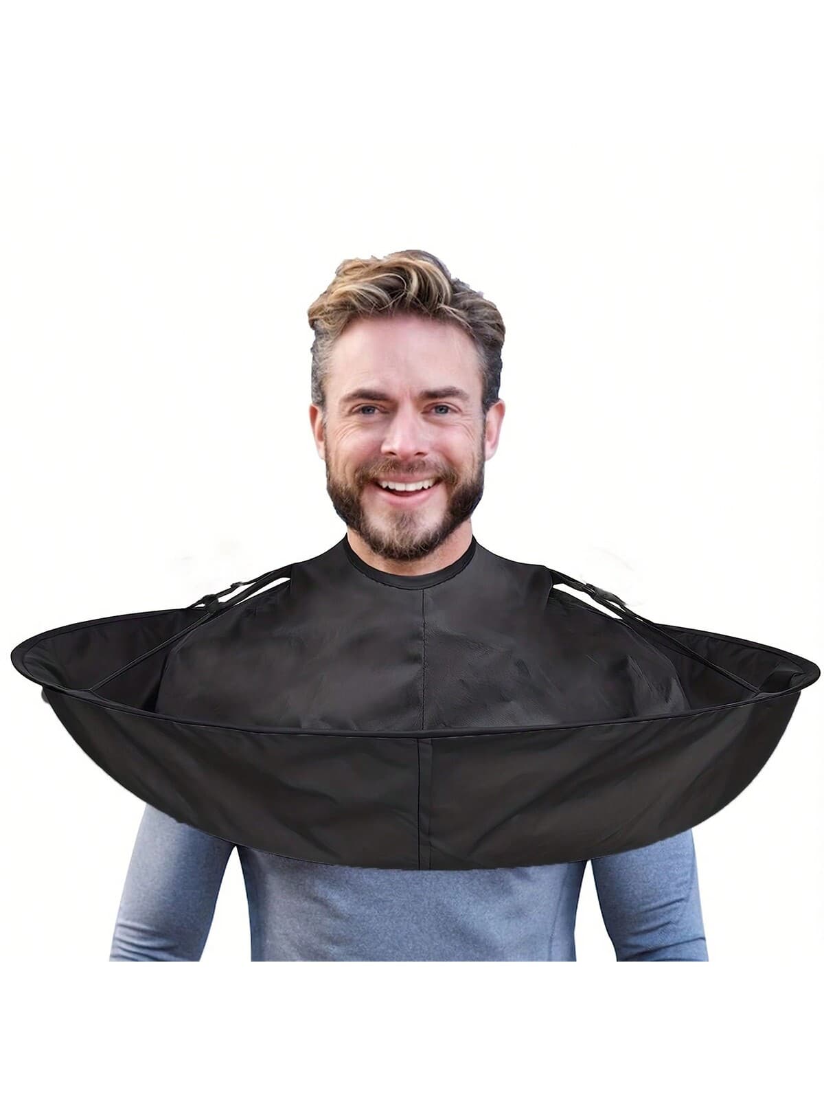 1pc Hair Cutting Cape DIY Hairdressing Cloak Umbrella Cloak Salon Barber Hairdressing Cloak Foldable Haircut Cloak-Black, Hair Tools, Hair Products And Accessories For Barber Salon Beauty Travel Essentials, Back To School, Travel Holiday Essentials, Hair Accessories For Women, Slick Back Brush, Barber Accessories, Hair Dryer, Hair, Barber, Hair Tools, Hair Products,Travel Essentials,Travel Essential,Hairstyle,Hairdressing,Hair,Travel,Hair Products,Hair Tools,Hair Stuff,Barber,Barber Accessories,Barbershop,Hairdressing Equipment