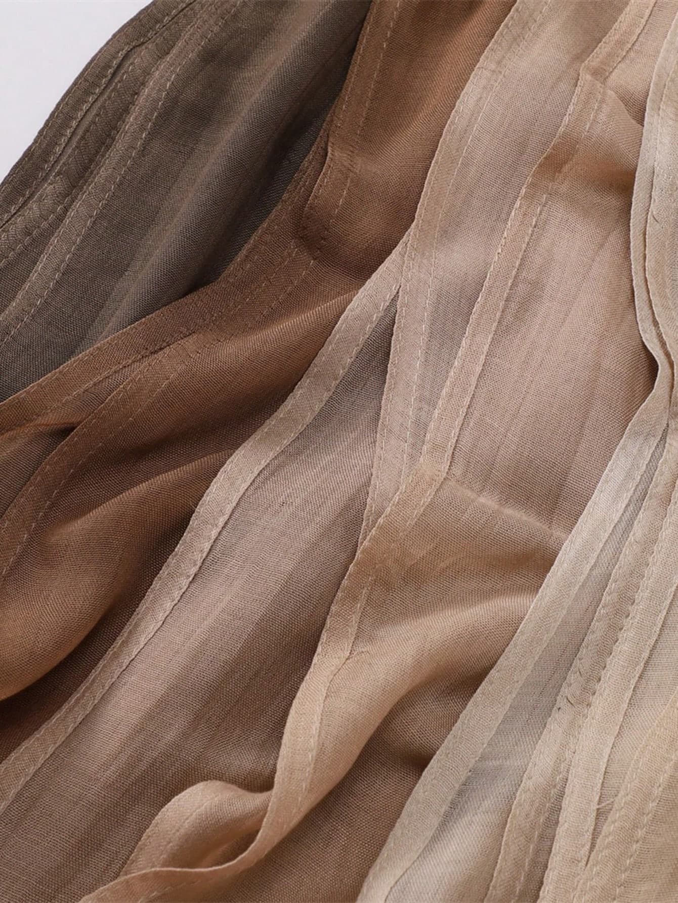 1pc Women Abaya Accessories Solid Color Wide-Brimmed Modal Scarf, Casual Breathable Headscarf Versatile Warm Shawl Headband Soft Hijab Veiled Clothes