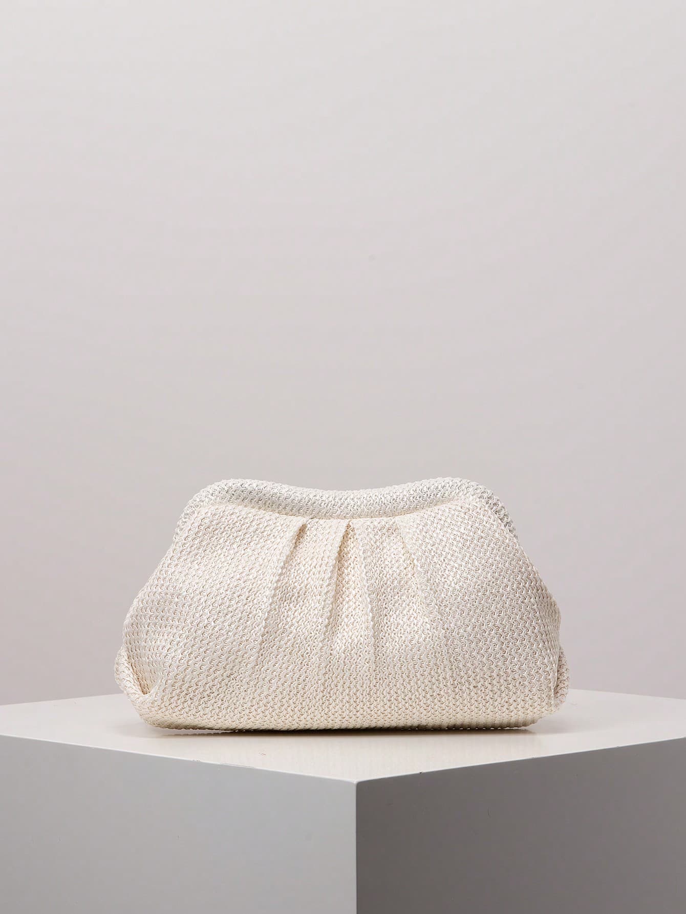 Vintage Woven Bag, Minimalist Versatile Clutch, Bohemian Clip Bag, Holiday Casual Wallet, Party Makeup Bag, Beach Bag (Pattern Random) , Bohemian Outfit For Women