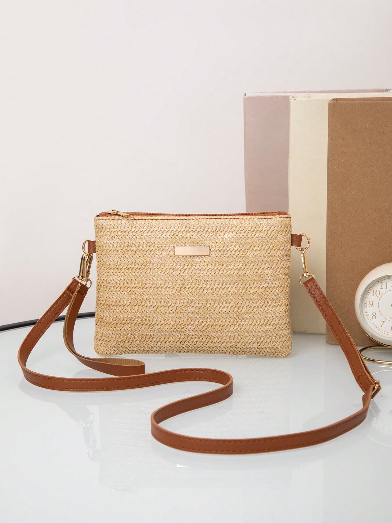New Spring & Summer Straw Woven Fashion Women's Shoulder Bag, Small Square Crossbody Bag, Eye-Catching Beach Bag Summer, Summer Straw Beach Bag For Women, Hottest Beach Bags For Women, Fashion Summer Vacation Bag, Beach Essentials Women Bags For Vacation & Holiday, Newest Holiday Bag , Beach Bag, Woven Bag