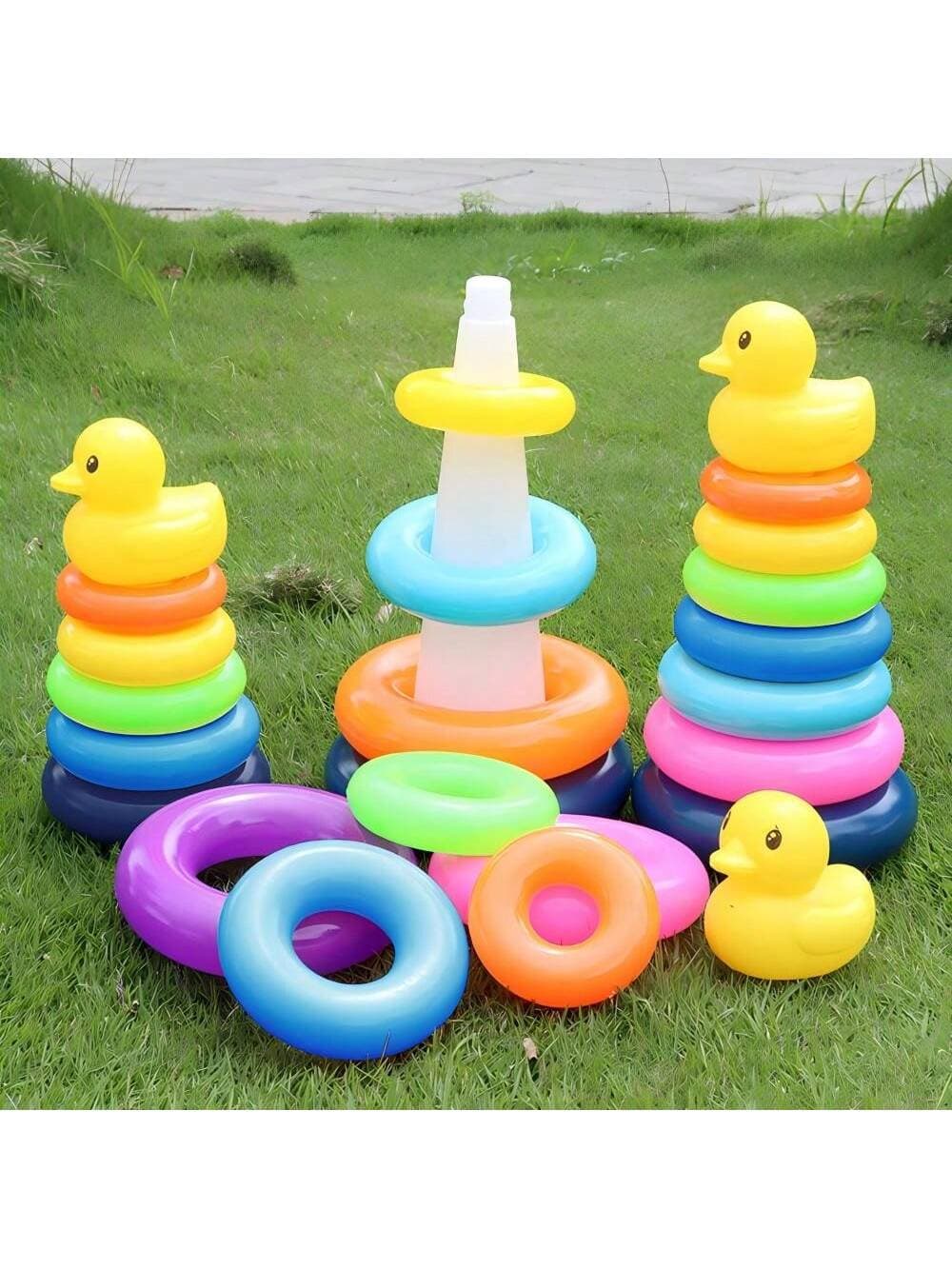 3 Sizes Available, Yellow Duckling Rainbow Stacking Toys, Early Education Cognitive Toys, Baby Toys, Christmas & , School, Students, Stationery, School Supplies (Random Color)Baby Toys,Toys,Toddler Toys,Toys,Baby Toys,Infant Toys