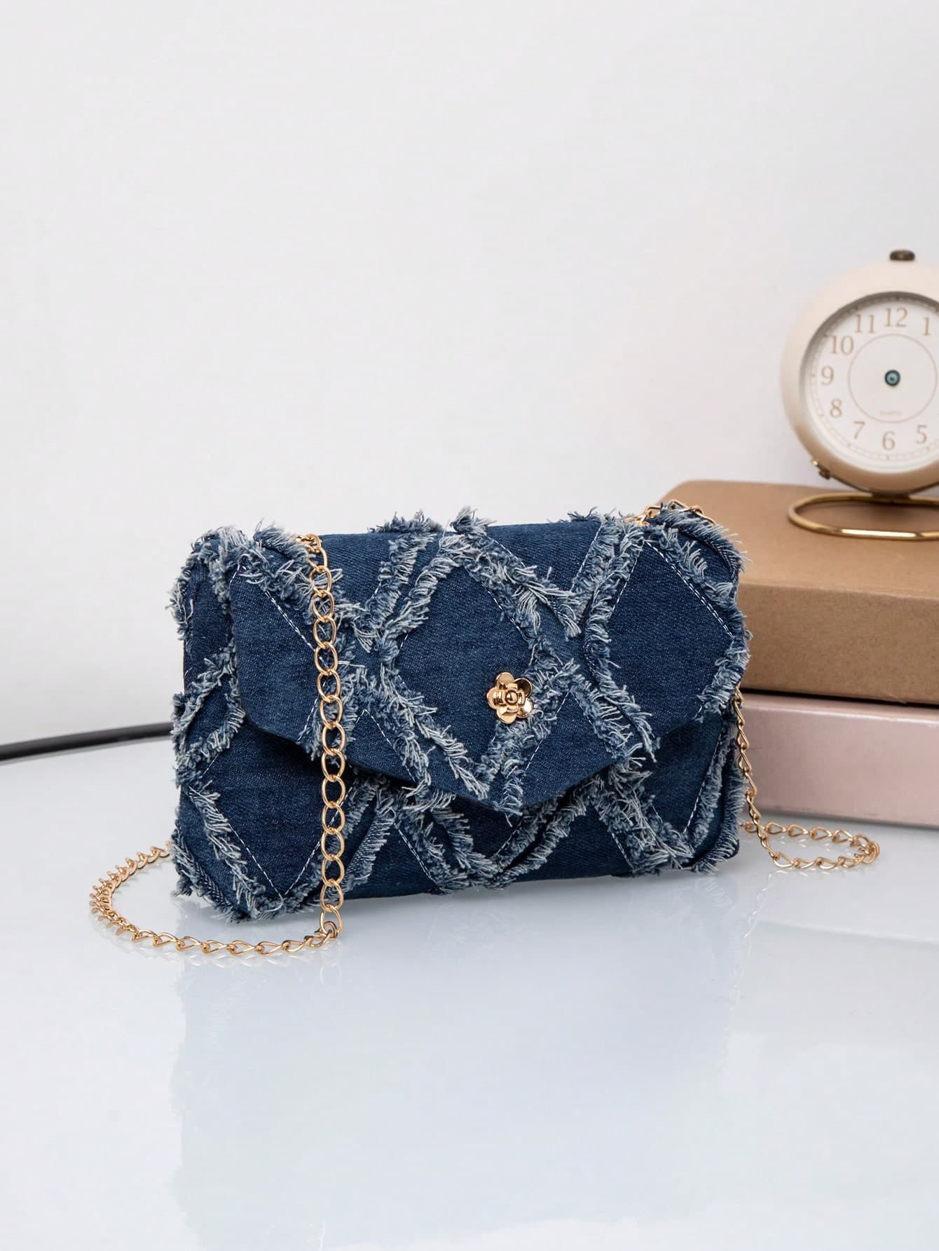 Women's Bags Spring And Summer New Style Women's Bags All-Match Bags Wholesale Niche Shoulder Crossbody Sweet Square Bag, Western Purse For Women