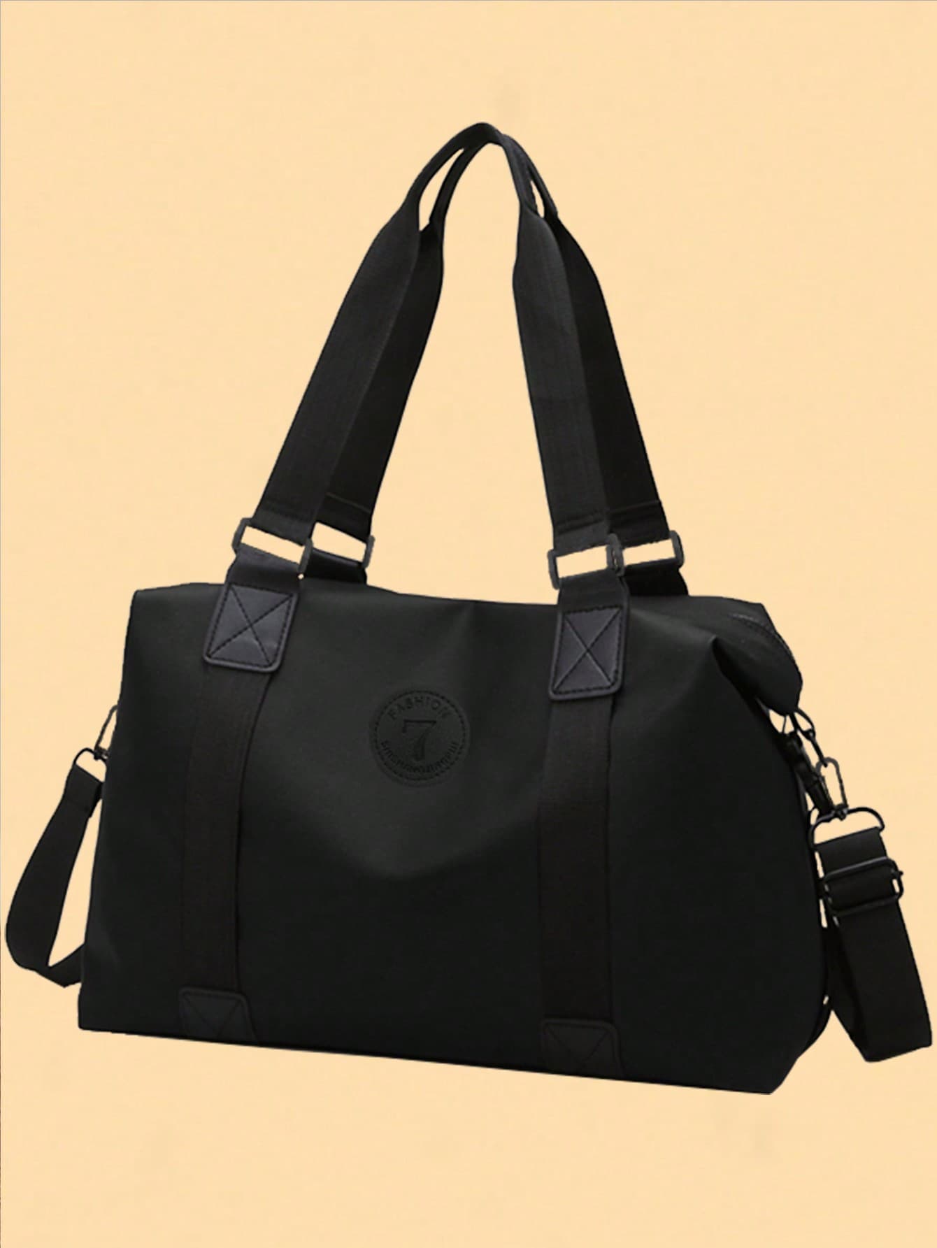 Large Capacity Travel Bag, Lightweight Handbag, Travel Organizer Bag, Gym Workout Bag, Student Tote Bag, Multi-Compartment Design, Suitable For Beach, School, Work And Daily Use