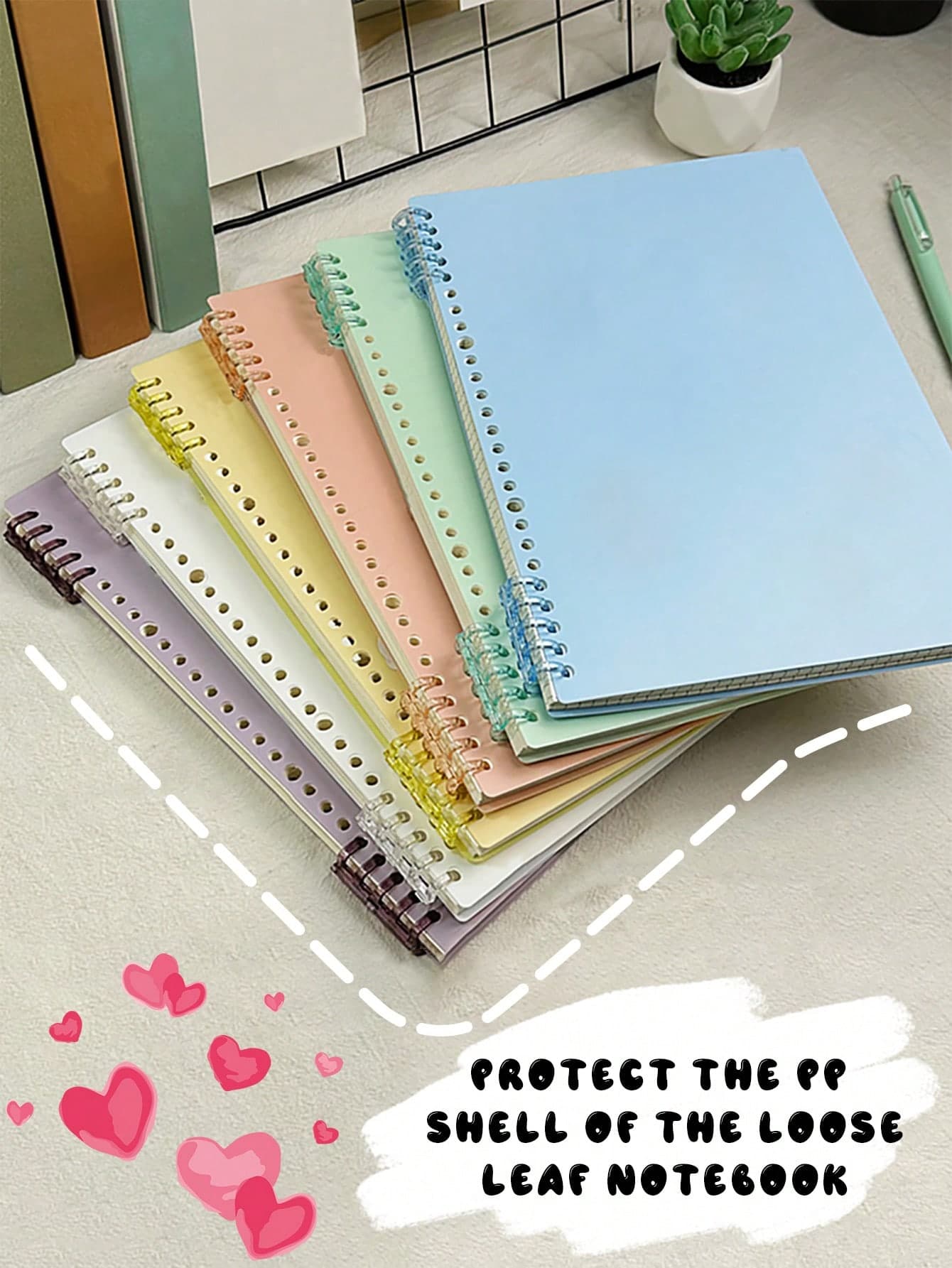 1pc Morano Color Waterproof Removable Cover For Binder, High-Quality Creative Detachable Frosted Cover Binding Planner (Without Rings),Back To School,School Supplies