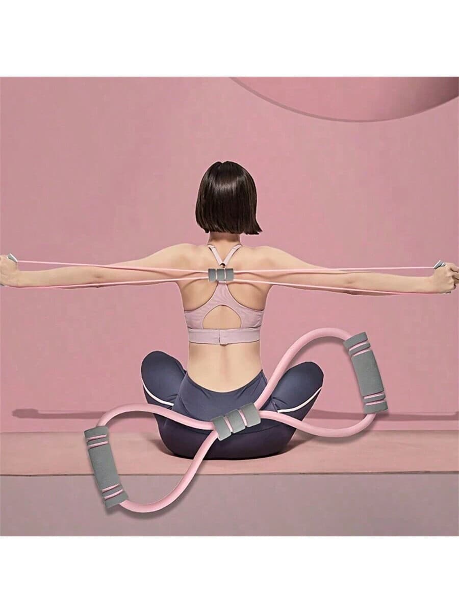 8 Shaped Yoga Resistance Band Is Suitable For Full Body Exercise And Shaping, Fitness Exercises, Auxiliary Training Equipment, And Fitness Equipment Accessories Gym Accessories, Sport, Gym, Home Exercise, Sport Accessories, Gym Accessories, CrossFit Accessories
