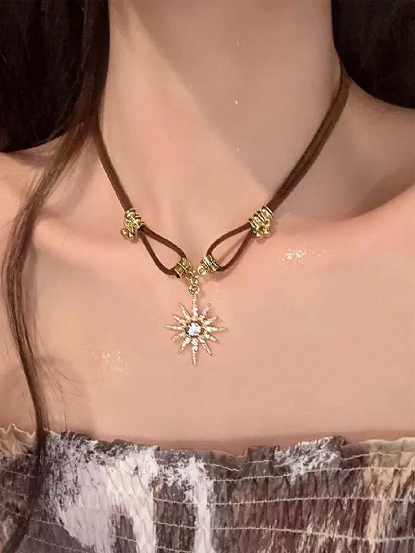 New Vintage American Style Multi-Layer Necklace, Sweet & Cool Clavicle Chain, Fashion Sweater Chain
