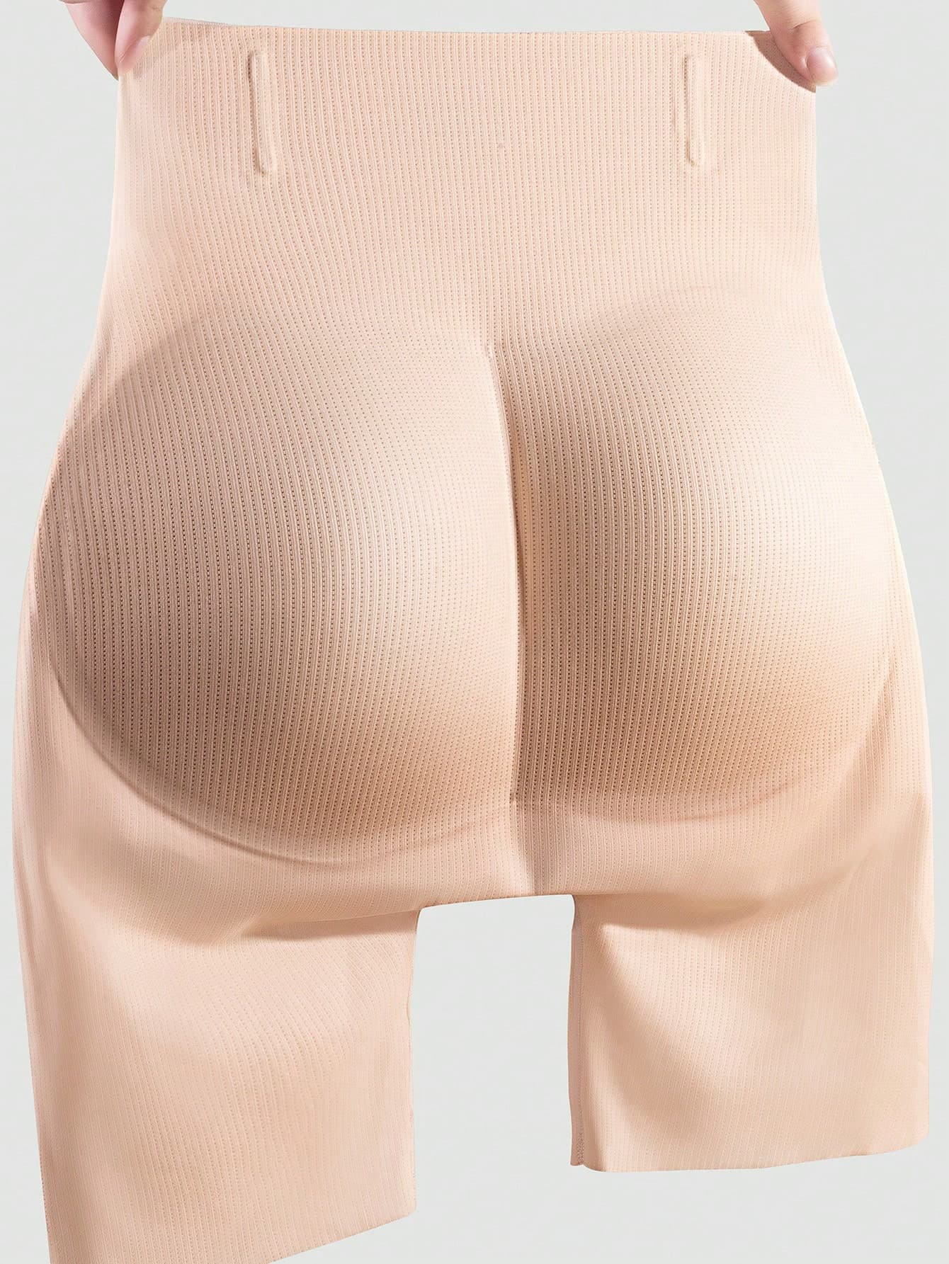 1pc Women's Seamless Waist-Cinched Butt-Lifting Shapewear Panties With Padded Fake Butt, Tummy Control Flat Belly Shaping Shorts Underwear