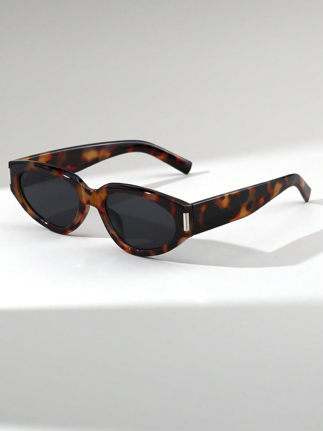 1 Pair Women's Cat Eye Y2K Retro High-End Versatile Street Style Fashion Glasses Suitable For Outdoor Beach Vacation Runway