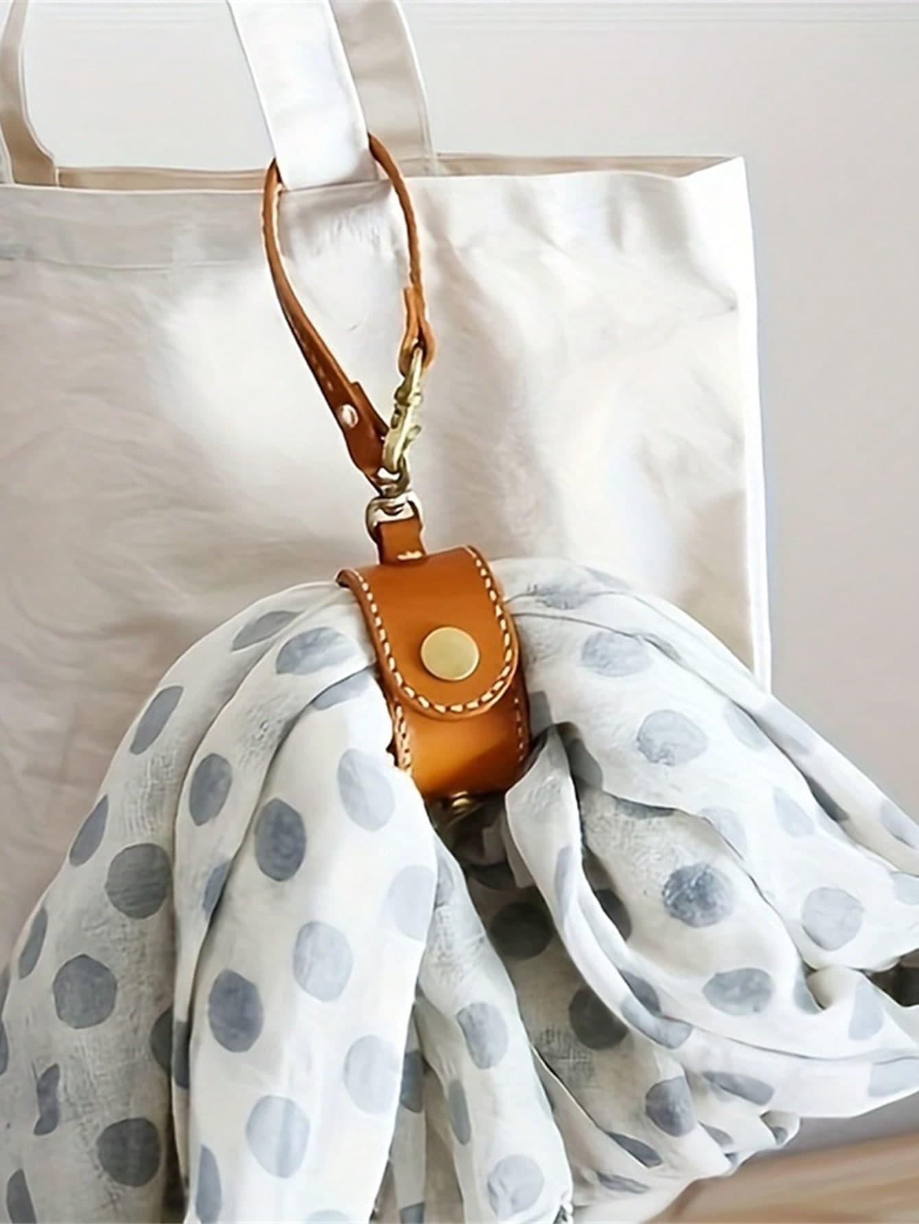 Chic PU Scarf & Glove Holder Keychain