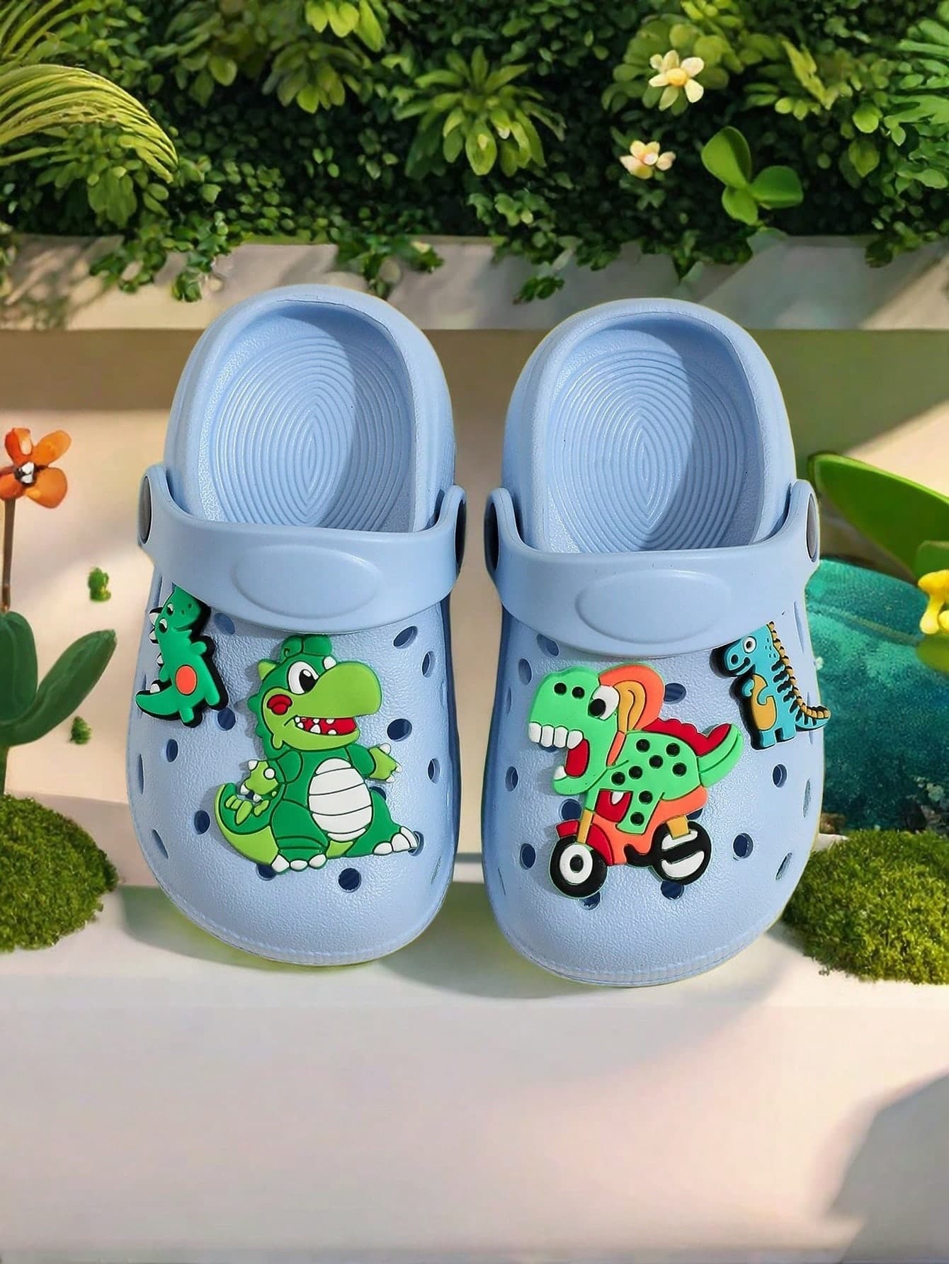Children's Cute Casual Boys And Girls Wear The New Summer 2024 Sandals And Slippers In Closed Toe