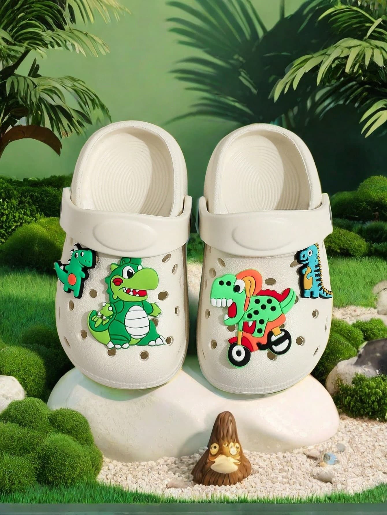 Children's Cute Casual Boys And Girls Wear The New Summer 2024 Sandals And Slippers In Closed Toe