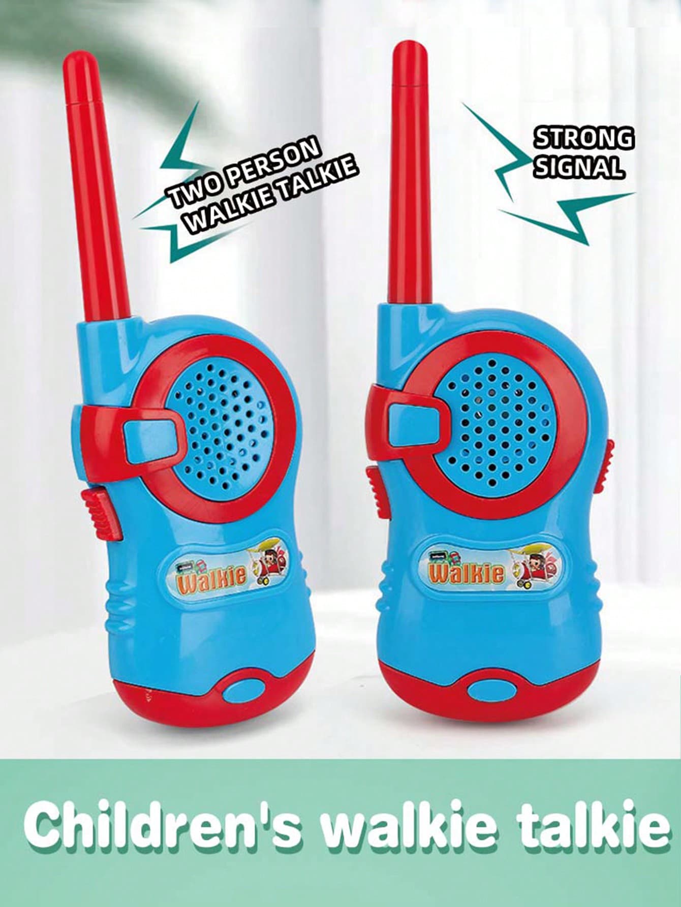 2pcs Kids Walkie Talkies, Wireless Parent-Child Intercom, Outdoor Toys, Children Christmas Gift