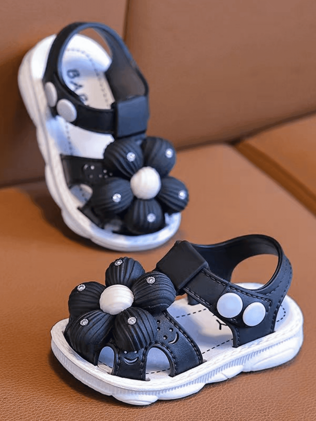 Girls' Sandals, New Summer Kids Soft Bottom Indoor/Outdoor Sandals