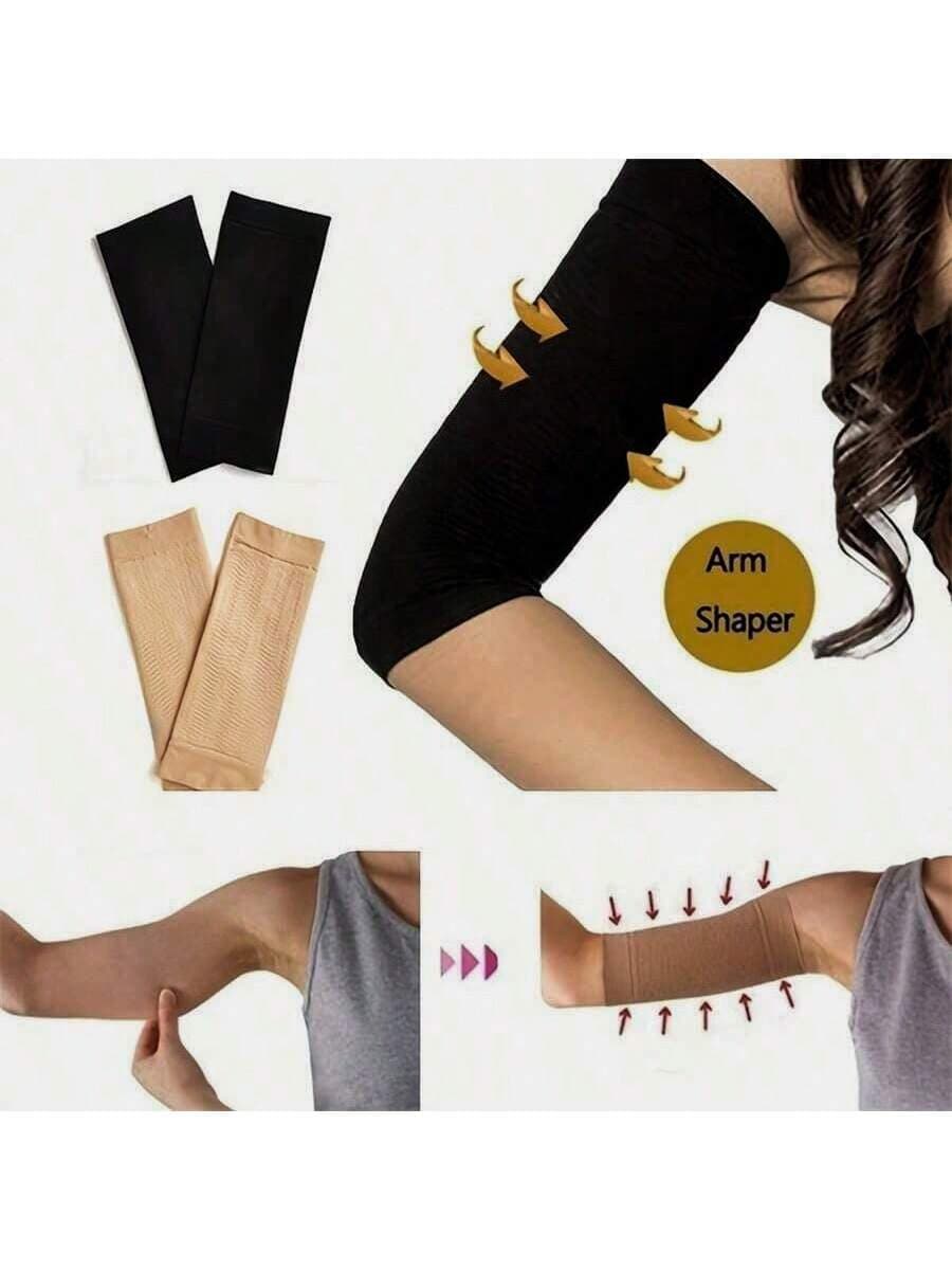 1/2pcs Arm Compression Sleeves, Arm Shaping Support Wrap For Fitness Exercises, Slimming And Toning Gym Gym Accessories Coderas