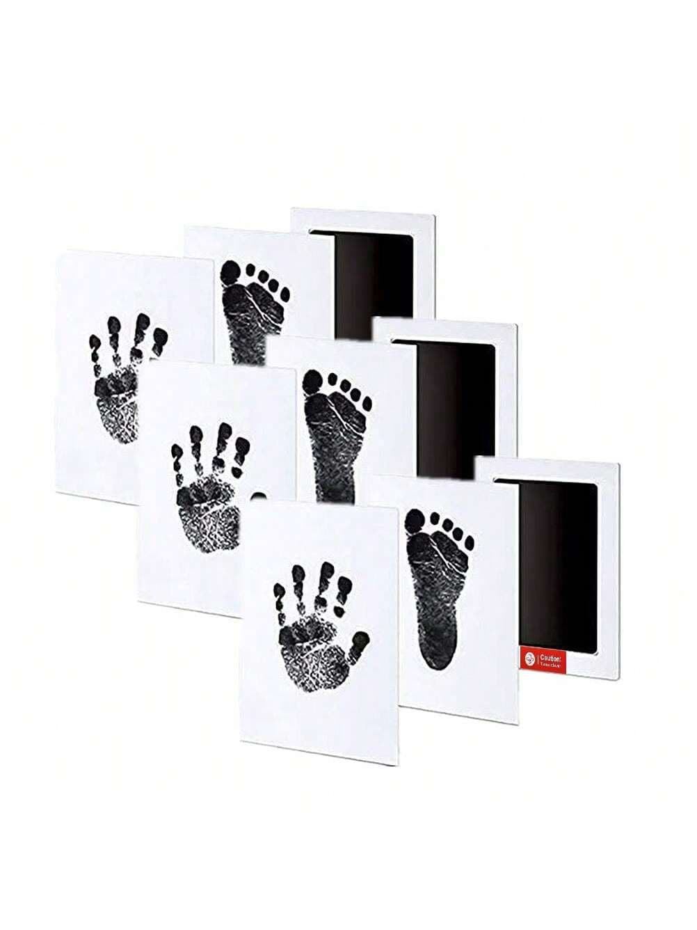 1pc Baby Handprint And Footprint Inkless Imprint Kit, Clean Touch Hand And Foot Print Set, Thoughtful Keepsake To Cherish Your Newborn's Early Precious Moments
