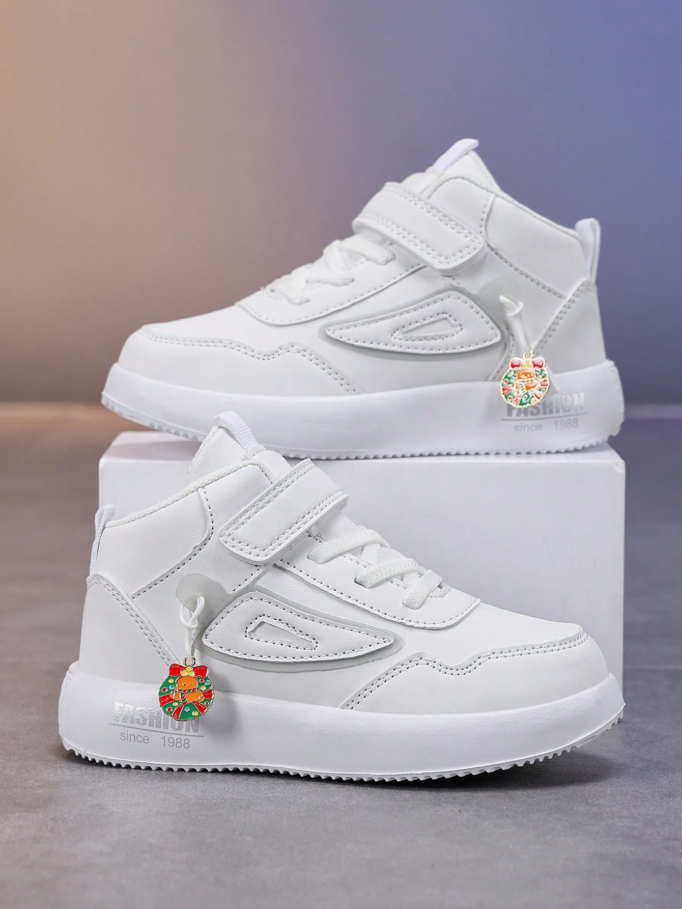 1 Pair Kids' Sports Shoes, Flat Soft Sole, All-Season Casual Sneakers For Big Boys, Suitable For Running And Daily Wear