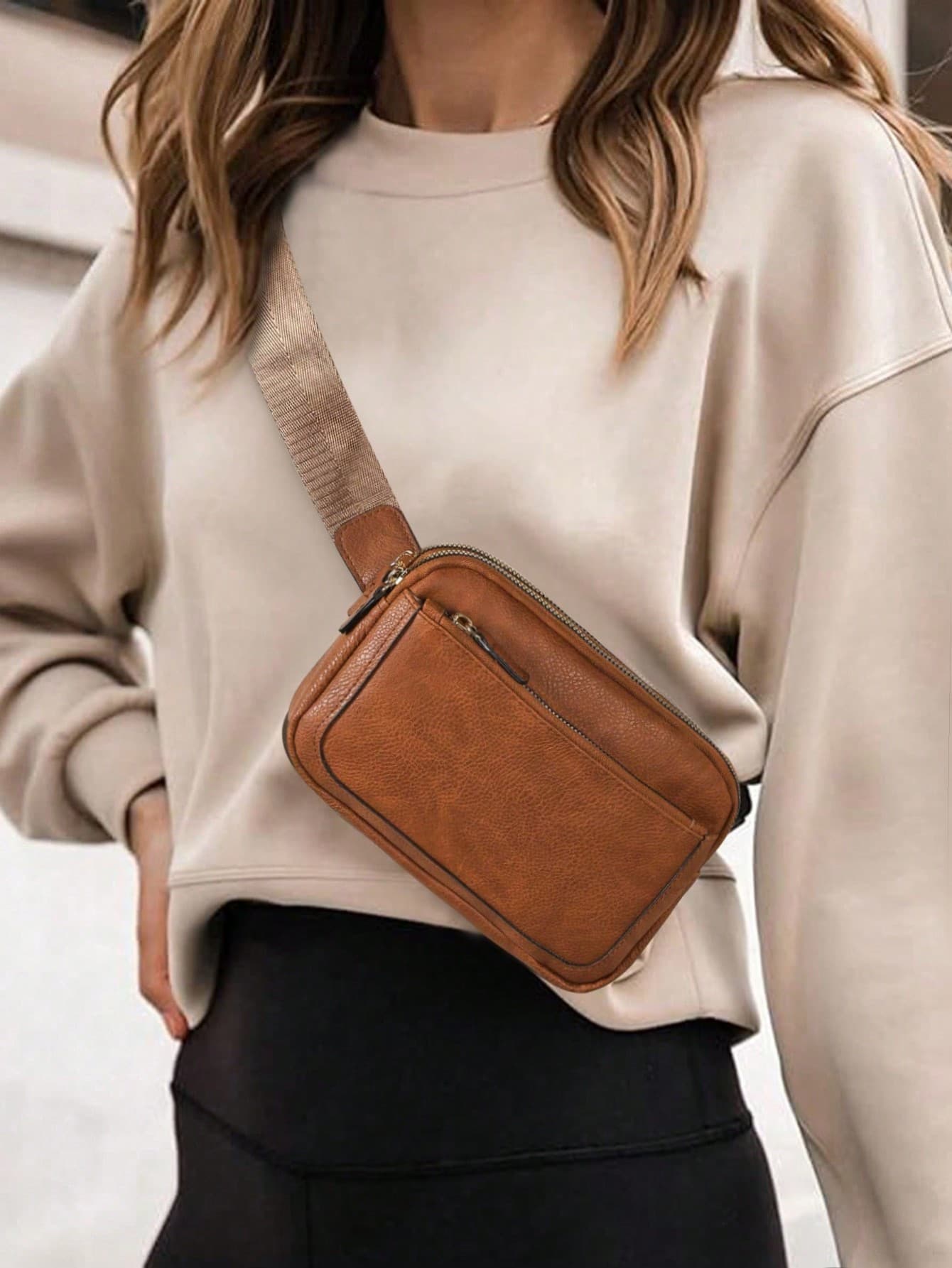 PINCNEL Vintage & Bag Minimalist Women's Mini Chest Bag, Door Waterproof Sport Fanny Pack, Mother Day Gifts, Mom Gifts, Mommy's Essentials, Mommy Bag For Going Out, Retro Inspired Bag, Preppy Bum Bag For The First Day Of School, Western Purse For Women, Bohemia Style Bag For Women, Perfect For Rodeo Occasion