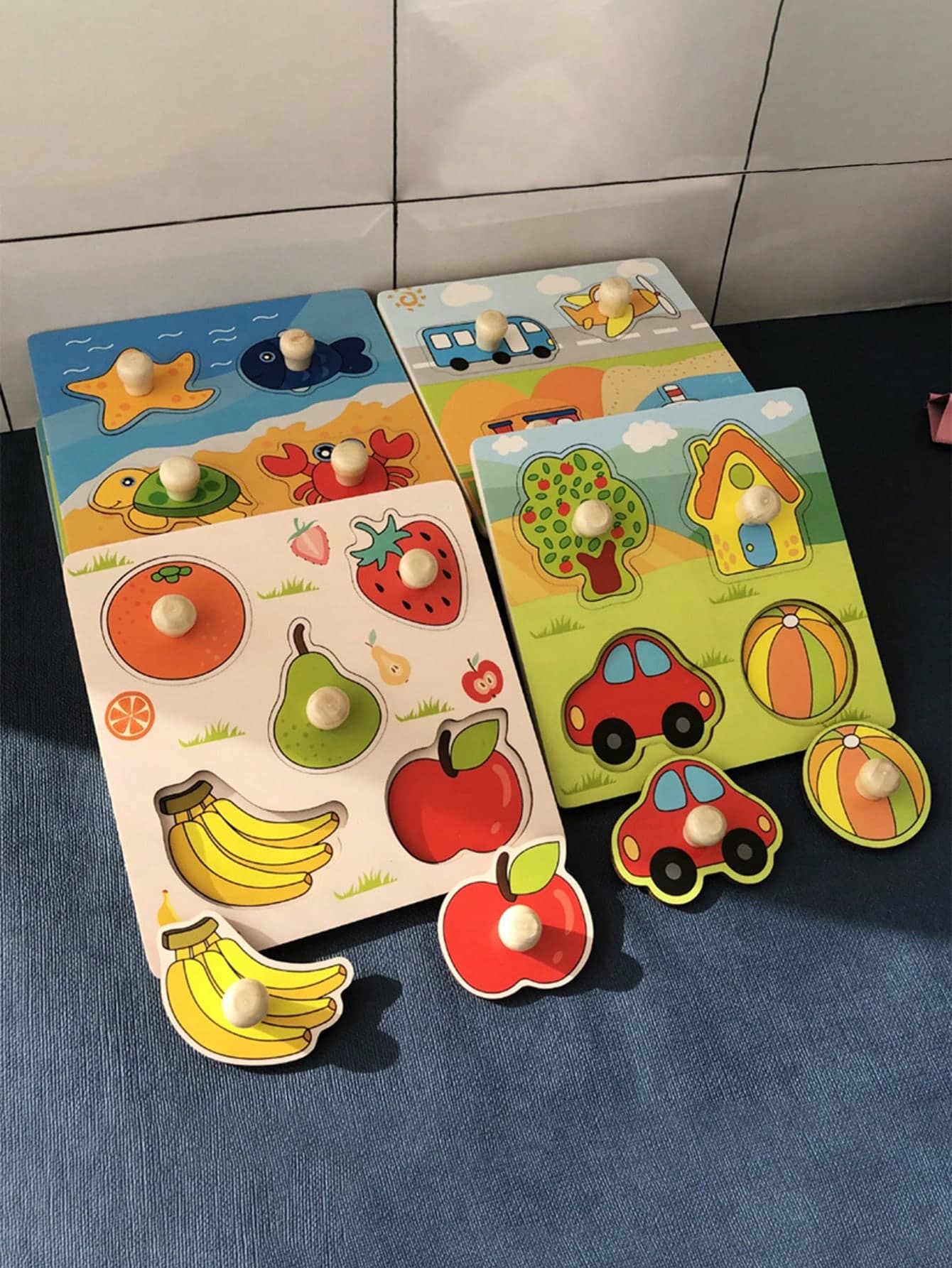 Shape Matching Board 3D Puzzle Toy, Early Education Cognitive Educational Toy, School, Student, Stationery, School Supplies Shape Matching Board Games For Children, Toys For Girls, Toys, Toddler Toys, Wooden Toys, Wooden Games, Busy Board, Girls Toy, Baby Activity