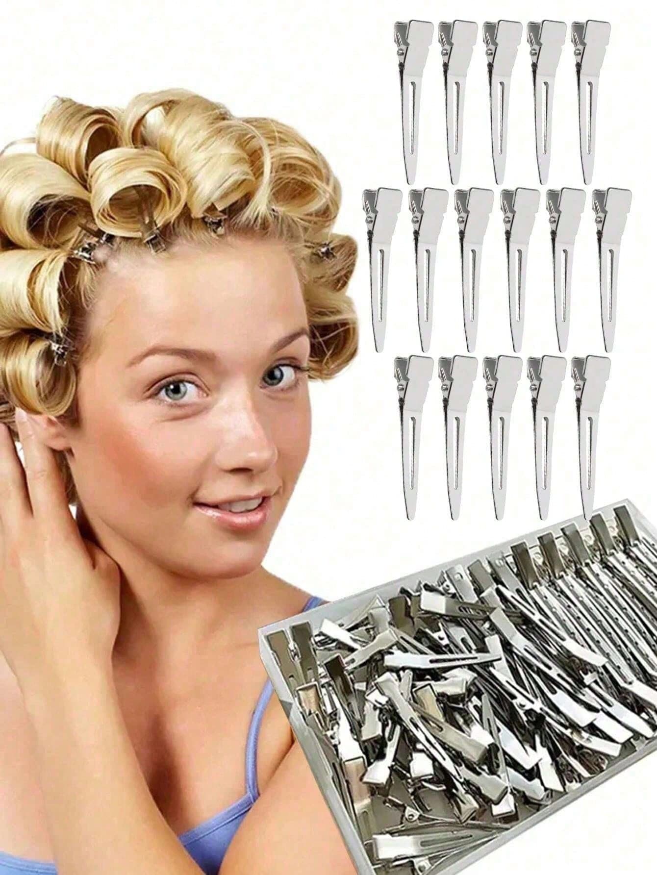 100Pcs Professional Ladies Salon Fixed Hair Pin 5.5cm Curl Metal Hair Clips Hair Root Fluffy Clips DIY Tools Hair Accessories Makeup No Crease Hair Clip Hairdressing Styling Tool(100pcs/50pcs/30pcs/15pcs/5pcs), Back To School, Travel Holiday Essentials, Hair Accessories Slick Back Brush, Hair Dryer, Hair, Barber, Edge Brush, Styling Brush, Hair Dryer, Hair Spray, Curly Hair Products, Hair Cutting Scissors, Christmas, Barbershop, Hairdressing, Hair Dryer, Hair, Accessories, Hair Products, Hair Tools, Hair Care, Curly Hair Brush, Barber, Hairstyle, Hairdressing,Hair,Travel,Hair Products,Hair Tools,Hair Stuff,Barber,Barber Accessories,Barbershop,Hairdressing Equipment