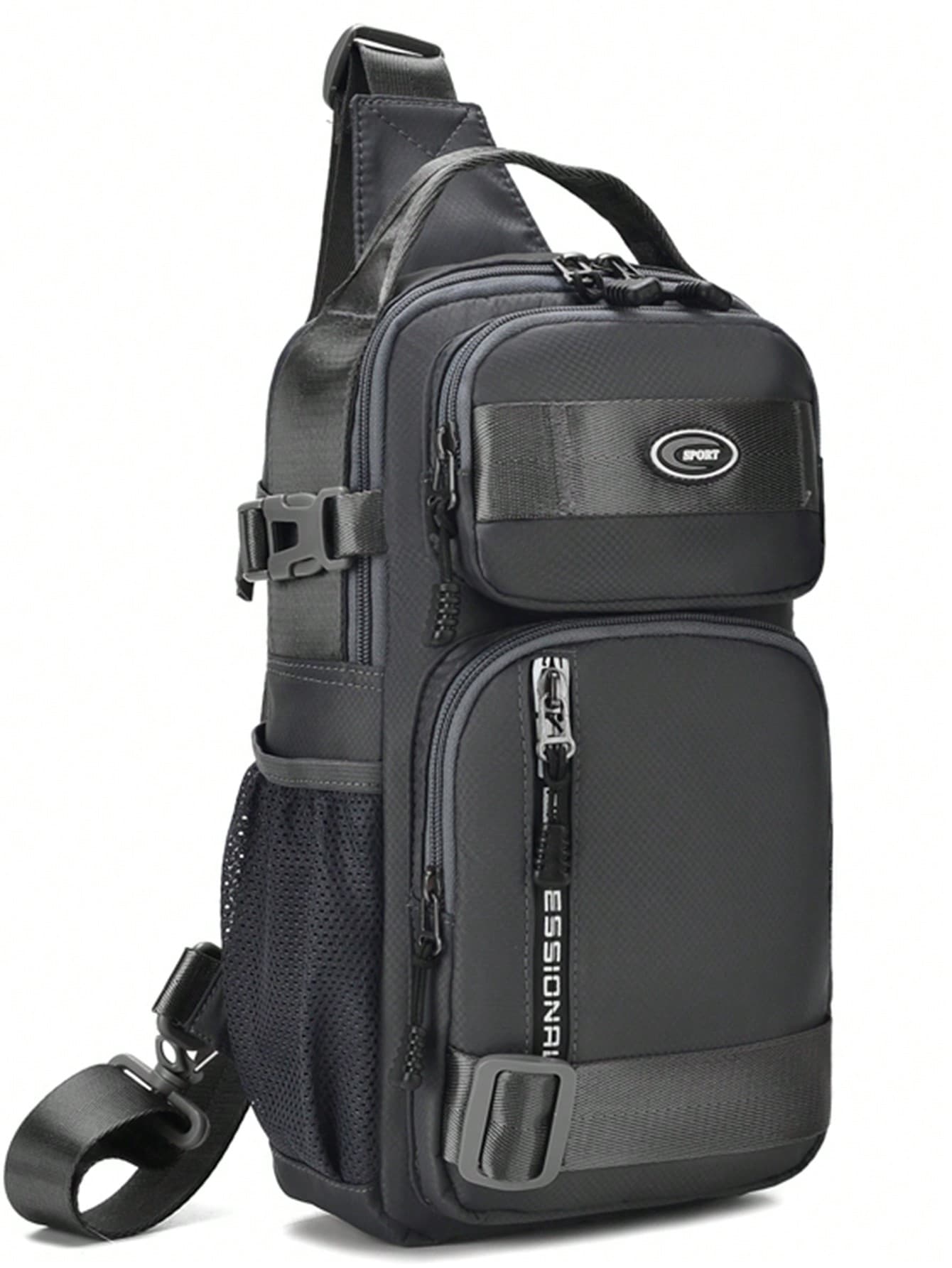 New Large Capacity Men's Chest Bag Multi-Function Diagonal Bag Large Capacity Oxford Cloth Handbag Travel Backpack Travel Essentials Holiday Essentials Bag For Men Fanny Pack Bags Summer Back To School The Sporty Life Spring School Supplies Belt Bag, Camping