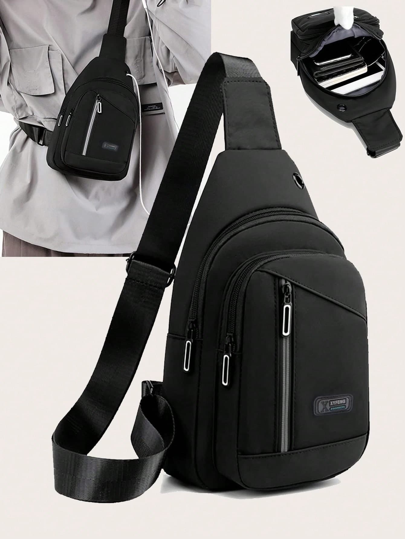 Fashionable Solid Color Large Capacity Waist Bag Chest Bag College Bag Summer Dad Freshman For Books Multi-Functional Dorm University Gifts Fall Christmas Scream Men Bag Belt Bag Travel Bag Sling Bag Funny Gifts Holiday Thanksgiving Winter Vacation Christmas Gifts Travel Essentials Dad Gifts Boyfriend Gifts Black Bag Holiday Essentials Fanny Pack Bags Back To School The Sporty Life Bag Pack Spring School Supplies Graduation Small Bag Body Bag Hiking Accessories Pouch Phone Bag, Thigh Bag, Camping, Holiday Essential, Camping
