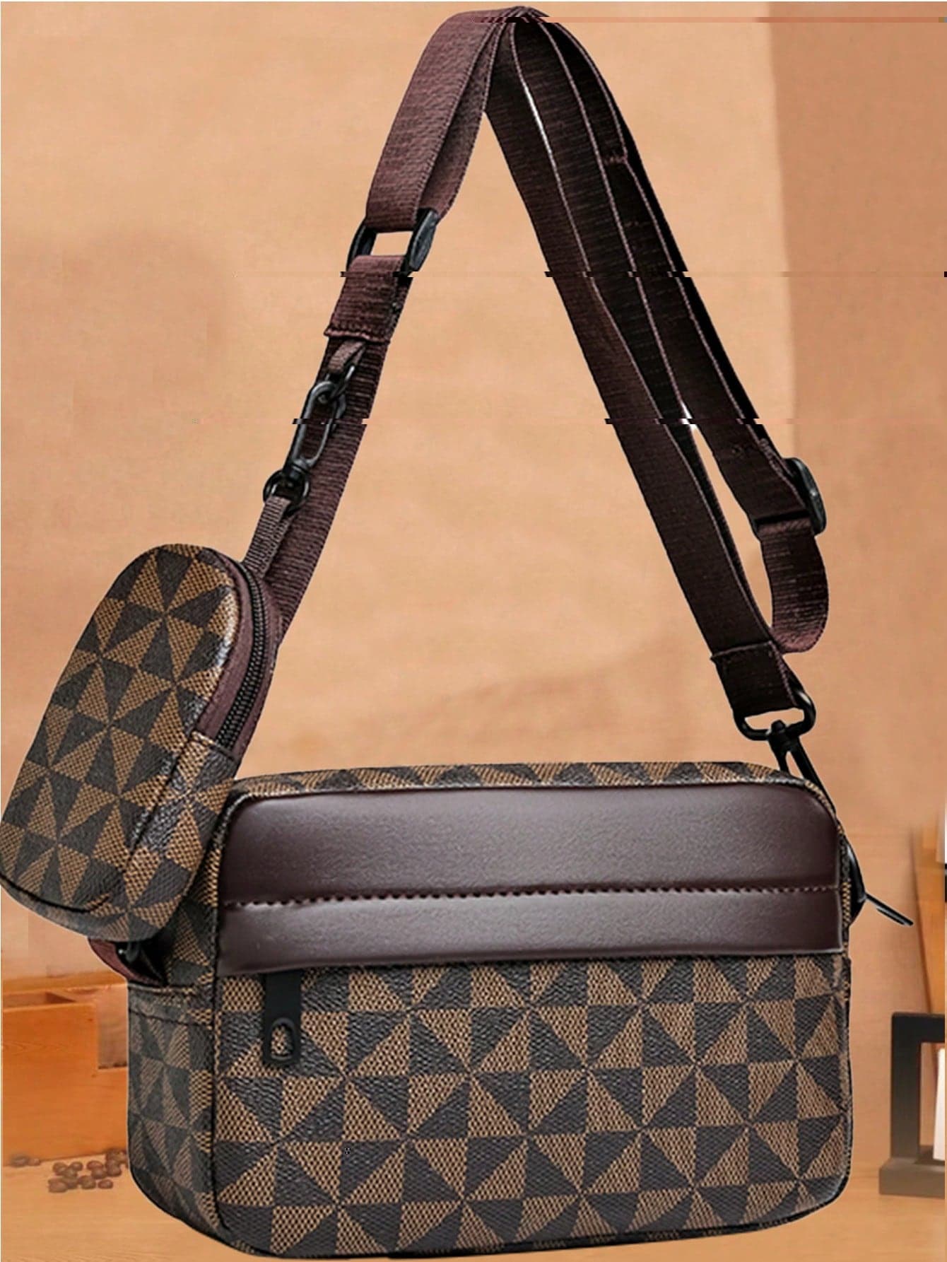 New Casual Fashion Crossbody Bag, Large Capacity Multi-Function Crossbody Bag, Office Bag, Shoulder Bag, Luxury Bag, Small Men's Bag, Men's Shoulder Bag, Side Bag, Shopping Bag, Camera Bag, Holiday Valentine'S Day Phone Bag