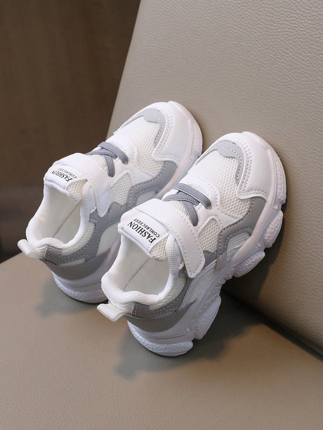 Fashionable Children's White Shoes, Boys Girls Outdoor Baby Shoes, Infant Athletic Sneakers, Running Student Casual Shoes