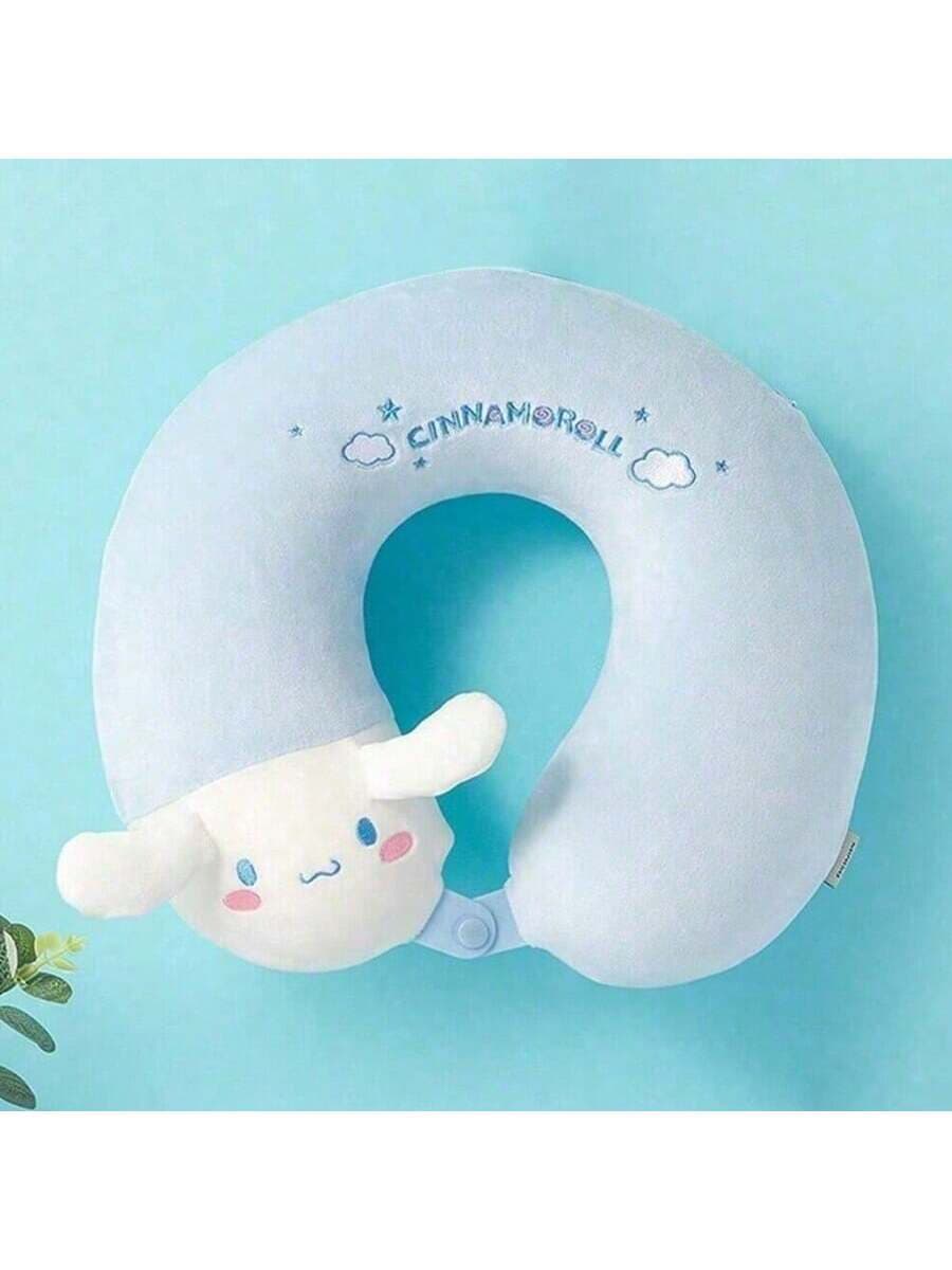 Miniso Disney Lotso Strawberry Bear Cute U-Shaped Pillow Neck Cushion, Adorable Appearance, Anti-Deformation Structure, Perfect For Bedroom, Dorm & Office Napping (1 PC)