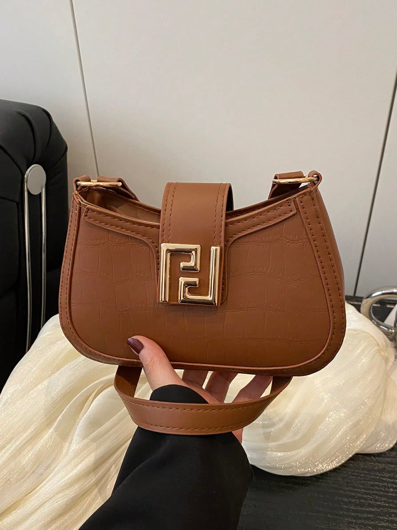 French Niche Underarm Bag For Women, 2025 New Korean Fashion Casual Versatile Shoulder Crossbody Bag