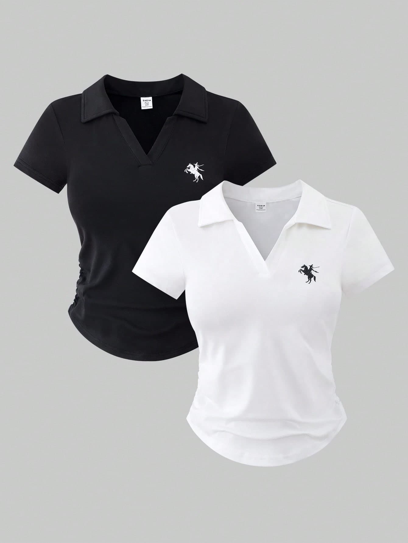 2pcs/Set Teen Girls Elegant Casual All-Match Solid Color Long Sleeve Fitted T-Shirt Combo, Versatile & Easy To Match In Multiple Colors