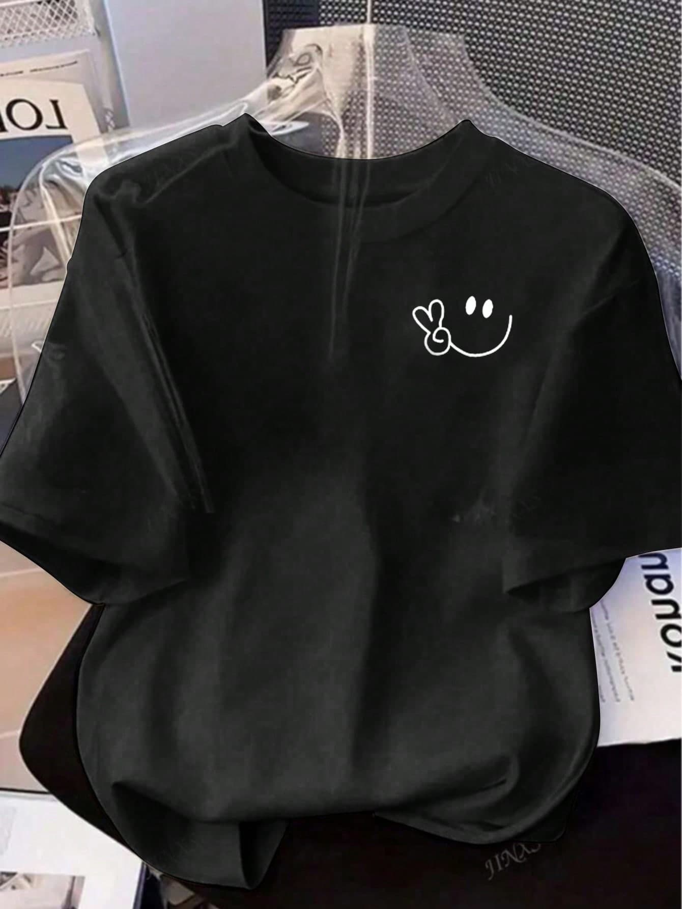 Casual Fitted Knit Pullover Short Sleeve T-Shirt For Women