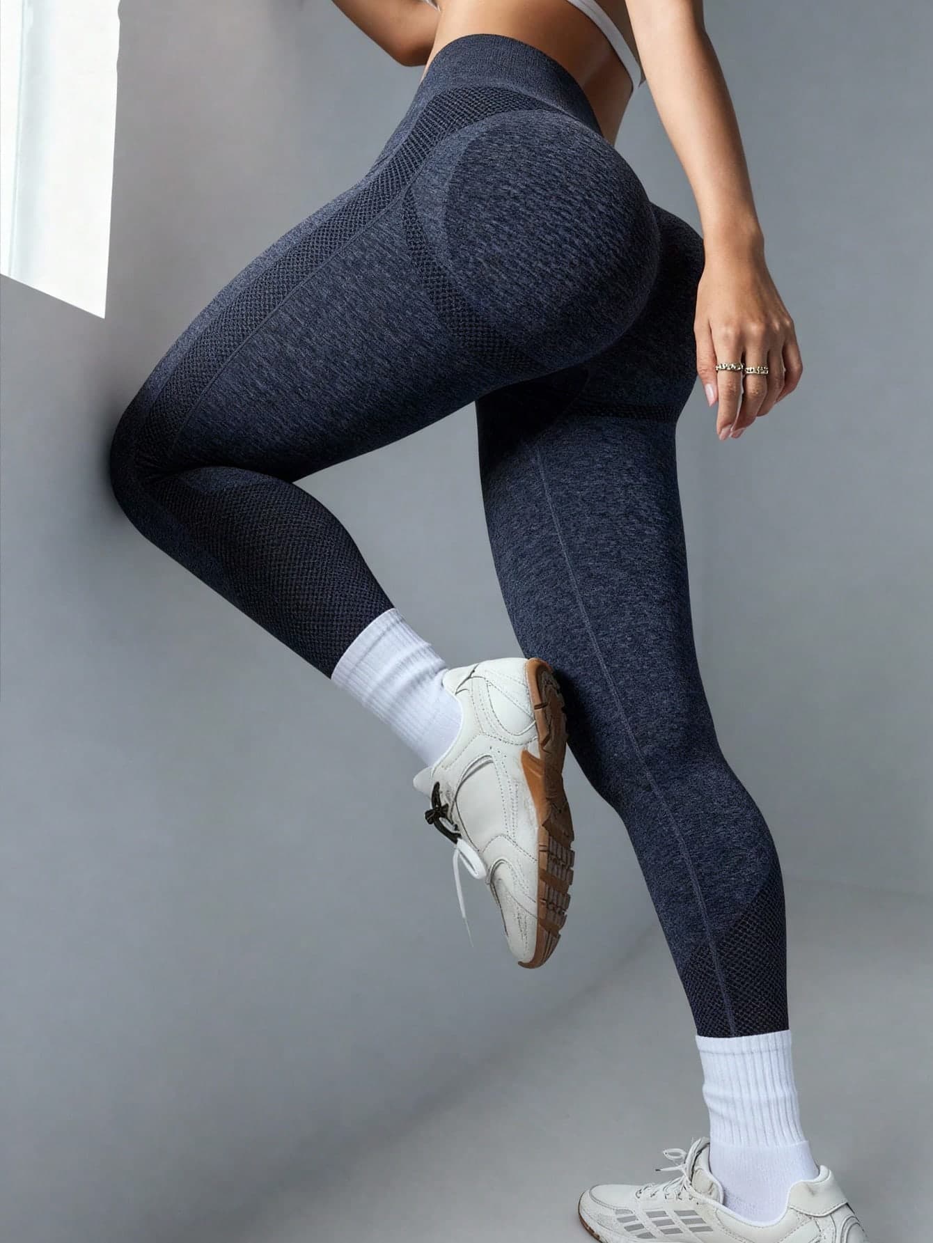 Powerista Yoga Leggings Seamless High Stretch Tummy Control Sports Tights